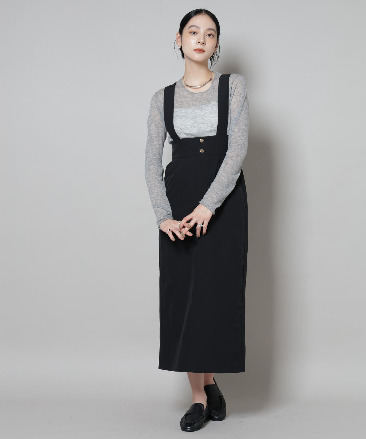 スイビウールクルーネックニットプルオーバー