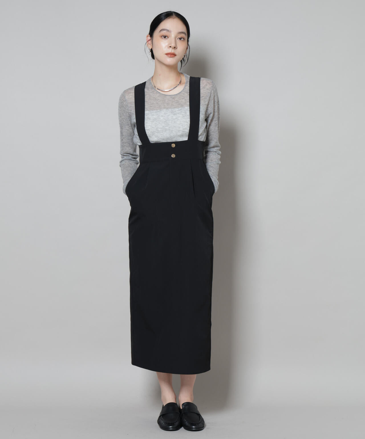 スイビウールクルーネックニットプルオーバー