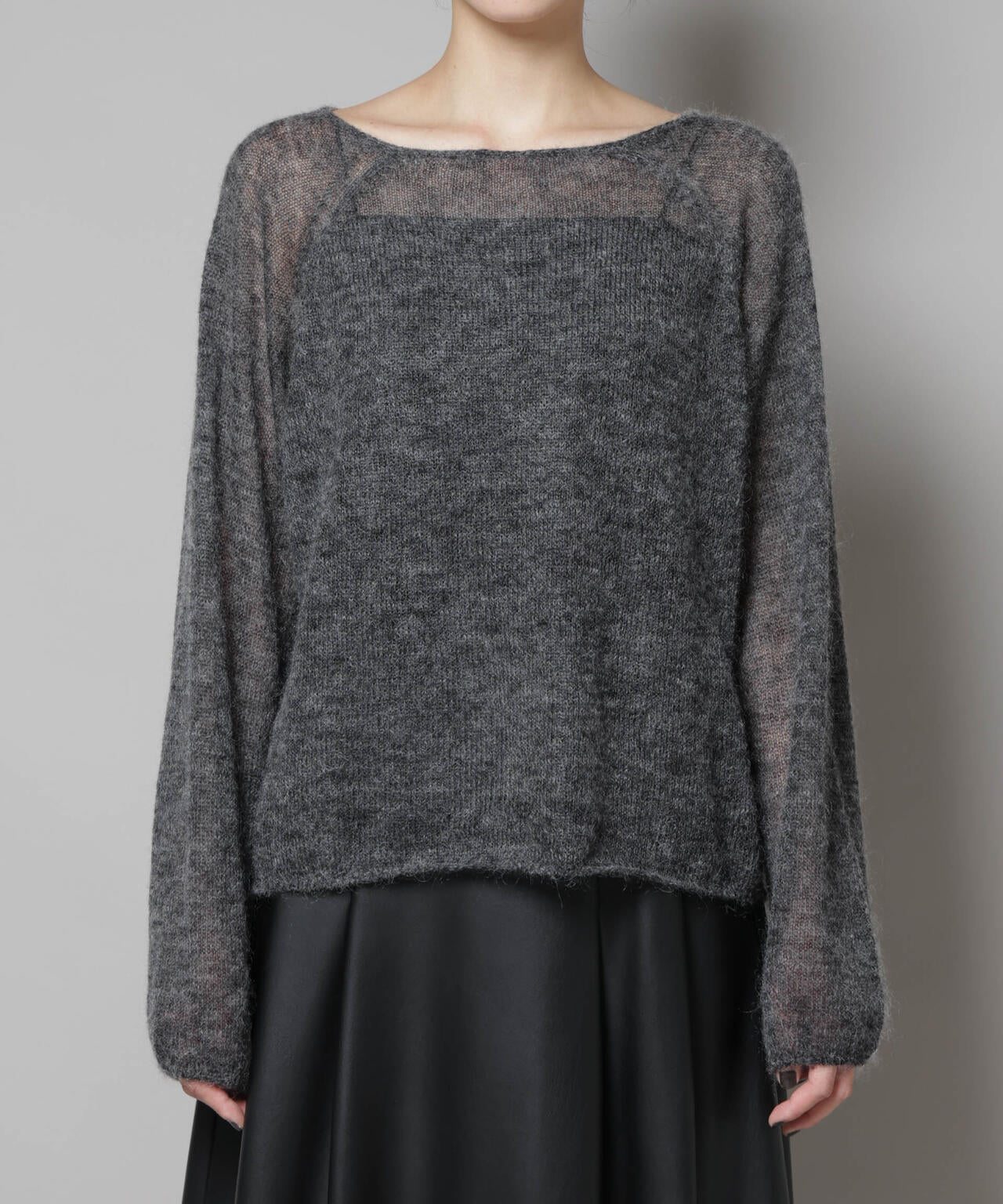 モヘヤ混天竺シアーニット | NANO universe（ナノ・ユニバース