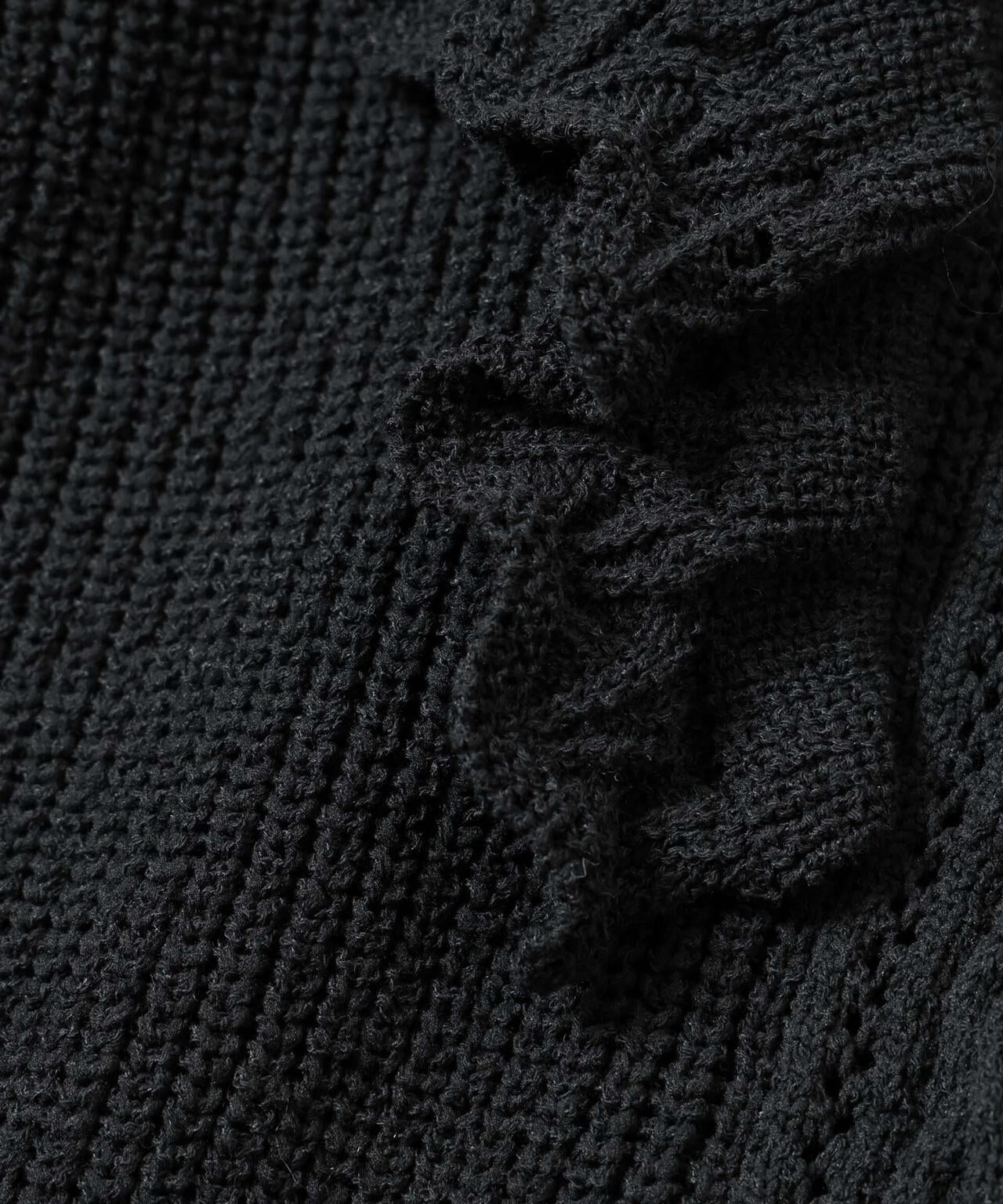 フリルケーブルニットプルオーバー | NANO universe（ナノ・ユニバース