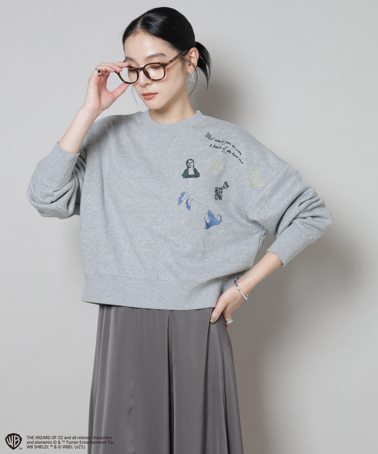 THE WIZARD OF OZ 刺繍スウェットトップス | NANO universe（ナノ