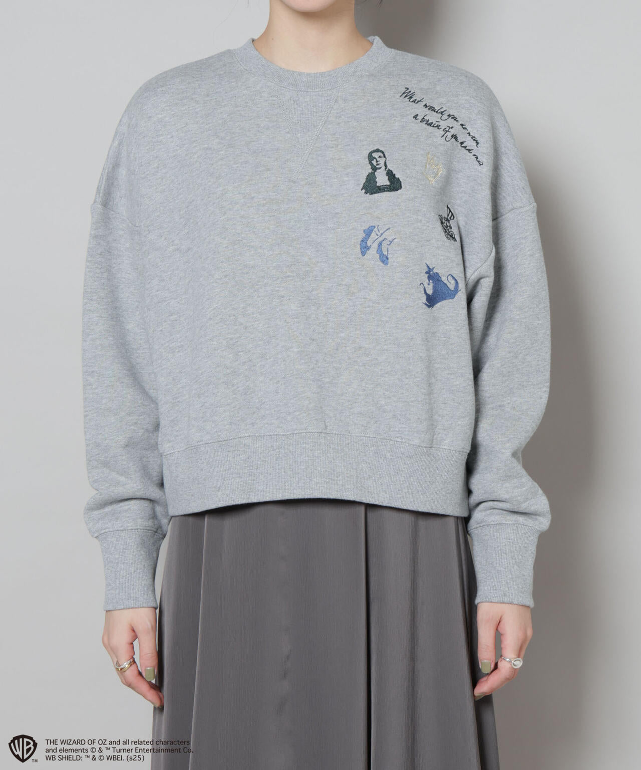 THE WIZARD OF OZ 刺繍スウェットトップス | NANO universe（ナノ