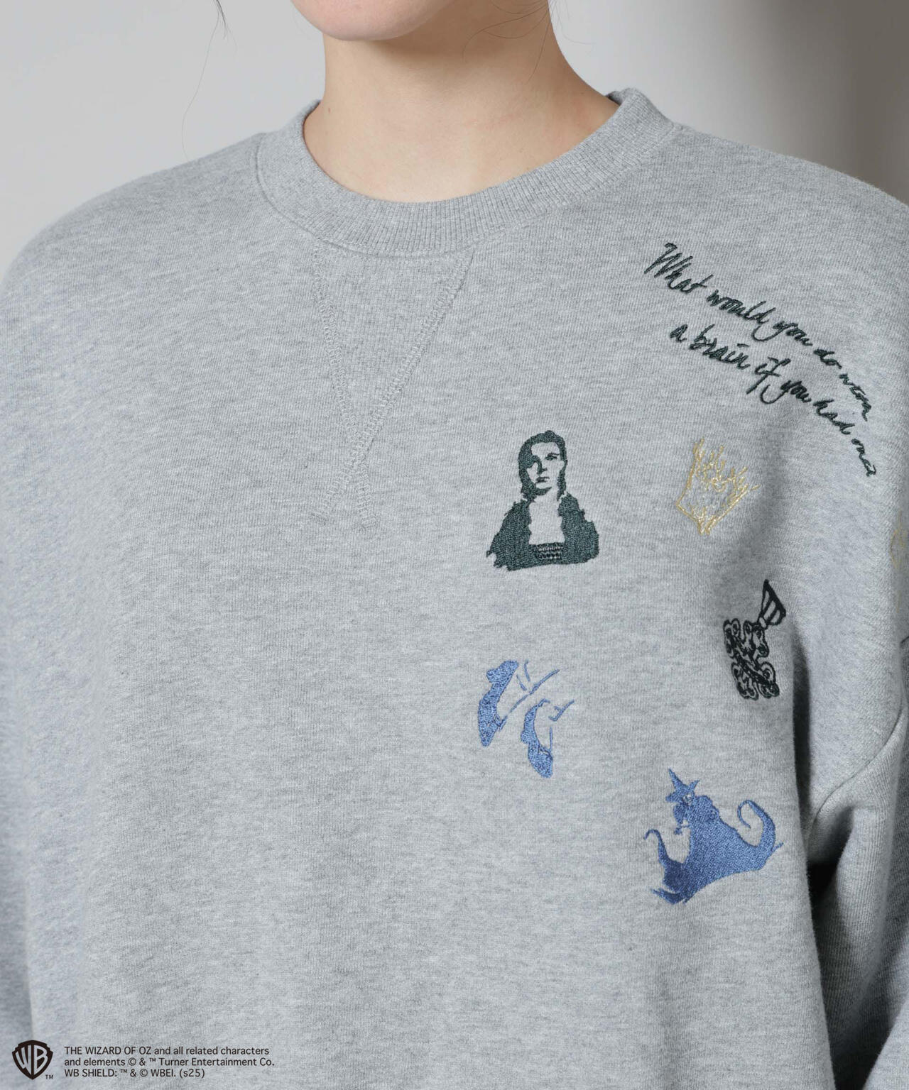 THE WIZARD OF OZ 刺繍スウェットトップス | NANO universe（ナノ
