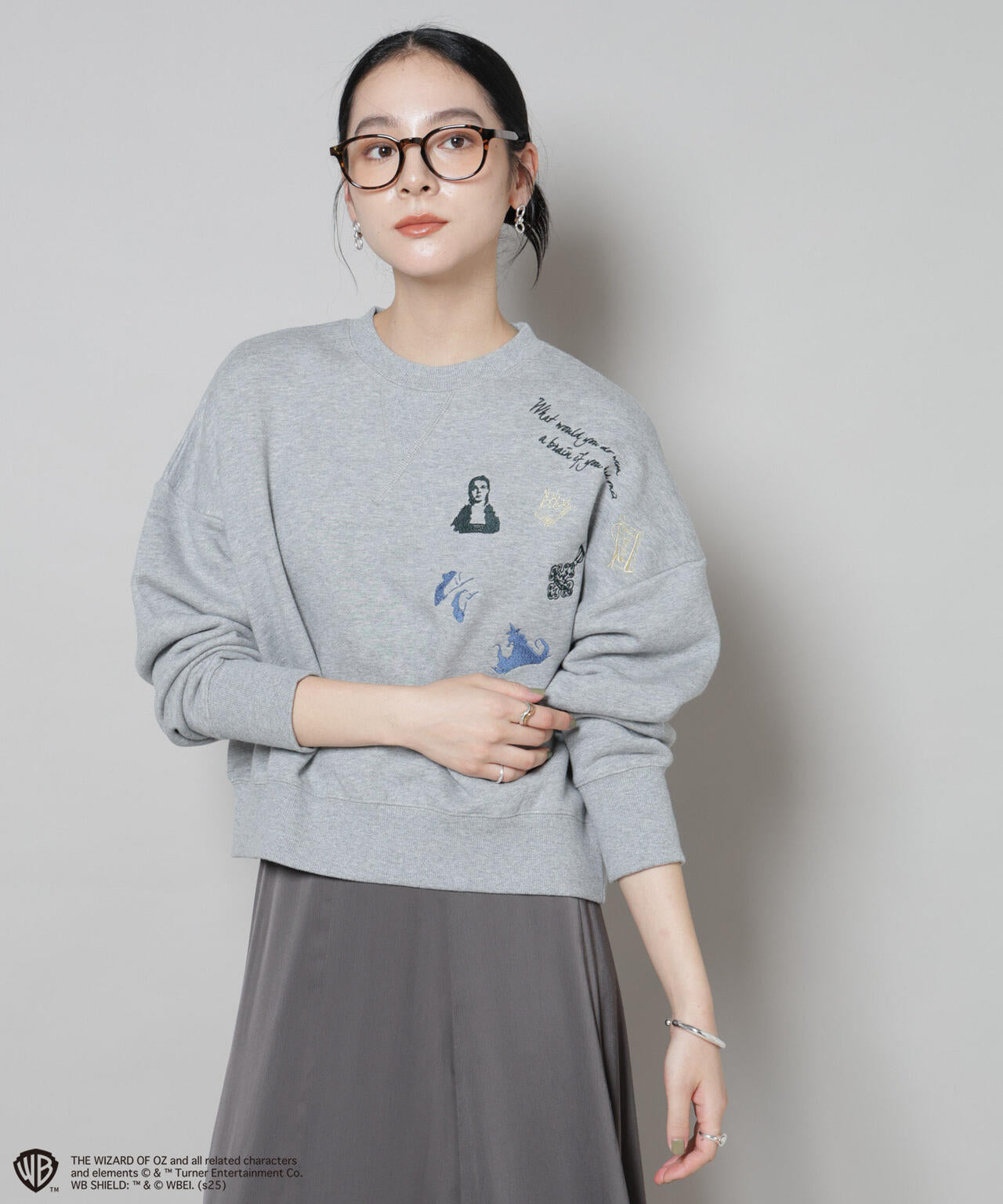 THE WIZARD OF OZ 刺繍スウェットトップス | NANO universe（ナノ