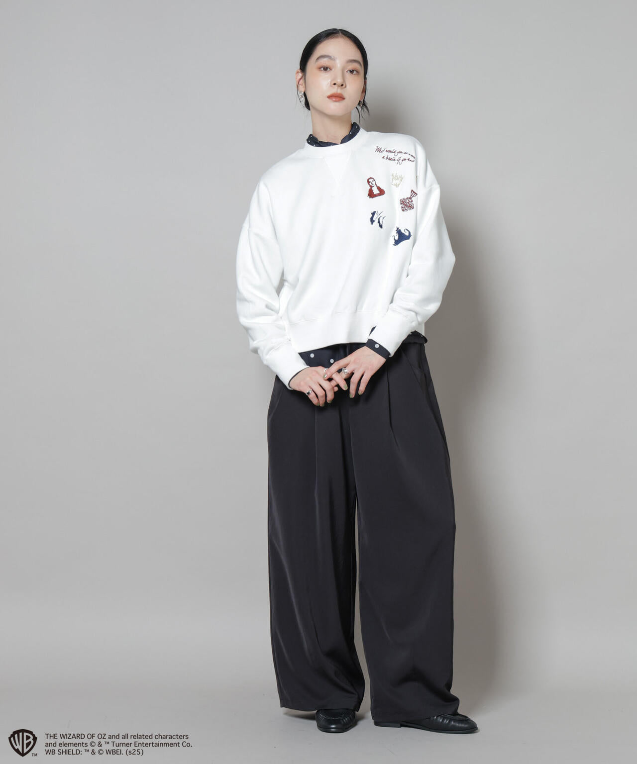 THE WIZARD OF OZ 刺繍スウェットトップス | NANO universe（ナノ