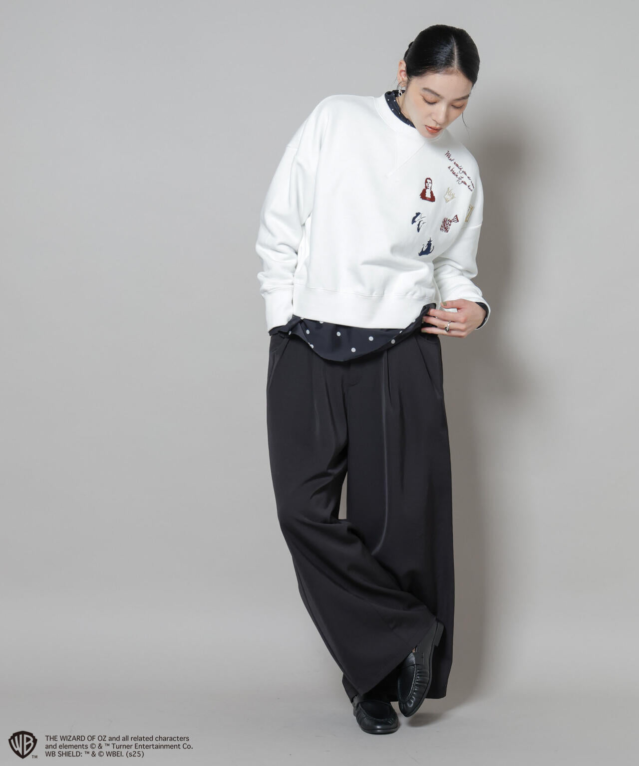 トップス You THE WIZARD OF OZ 刺繍スウェットトップス | NANO universe