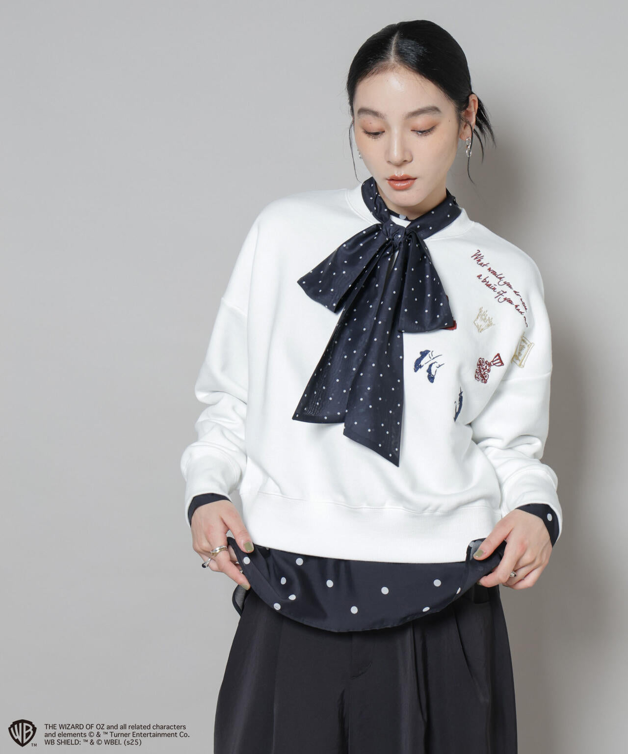 THE WIZARD OF OZ 刺繍スウェットトップス | NANO universe（ナノ