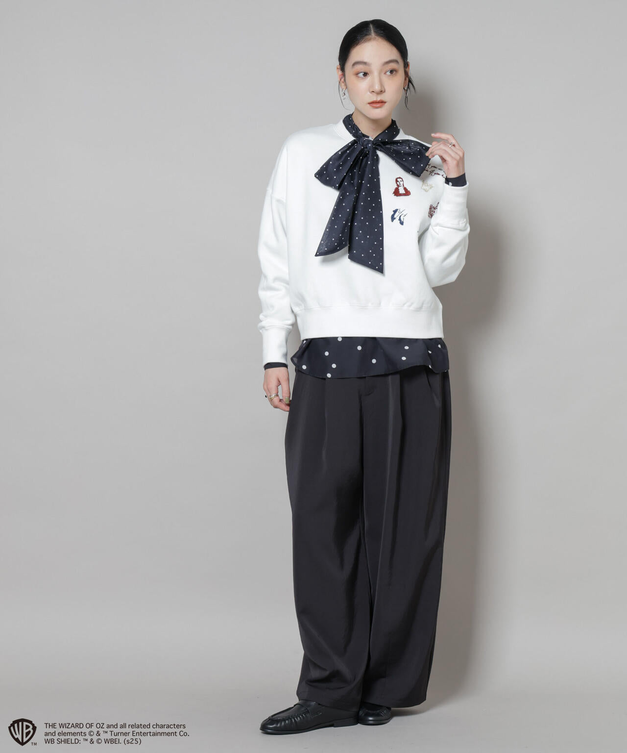 トップス You THE WIZARD OF OZ 刺繍スウェットトップス | NANO universe