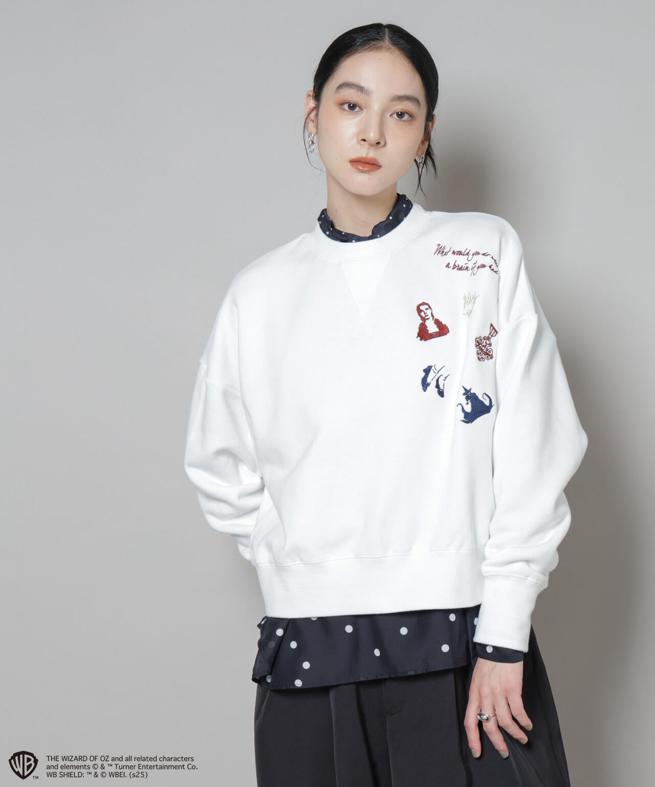 THE WIZARD OF OZ 刺繍スウェットトップス | NANO universe（ナノ