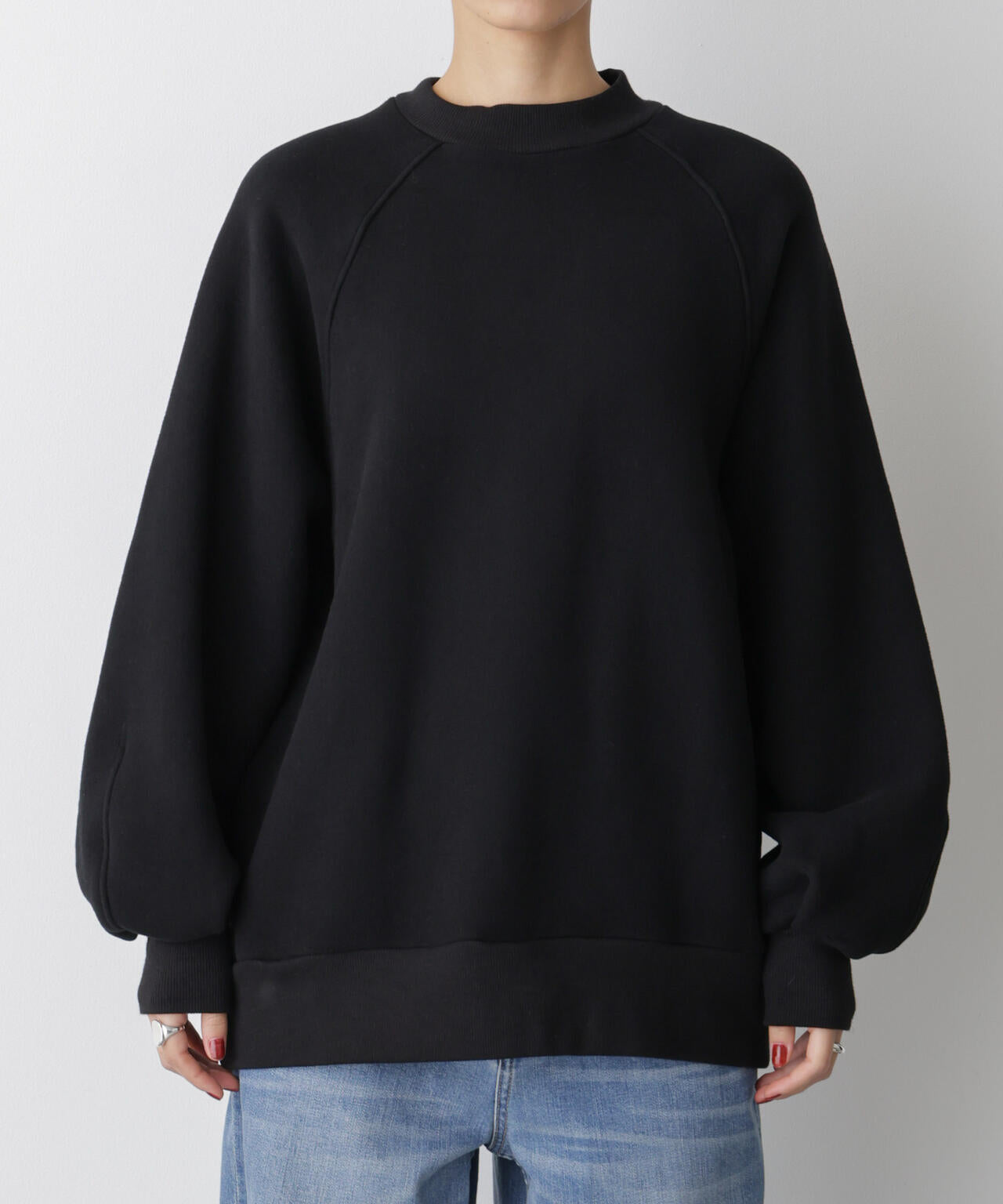 「STEVELOUR」フラッフィースタンドプルオーバー