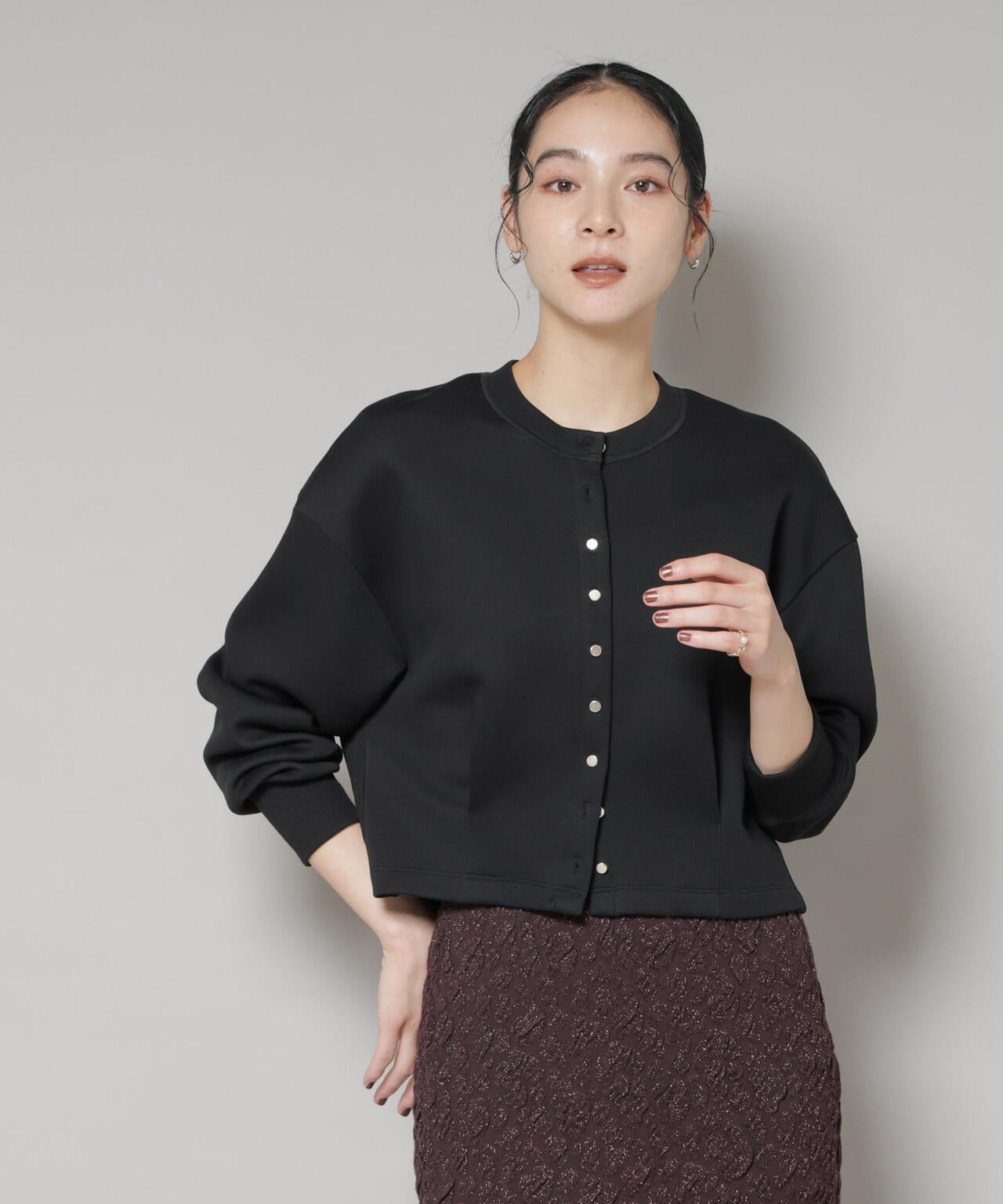 ダンボールタックカーディガン | NANO universe（ナノ・ユニバース