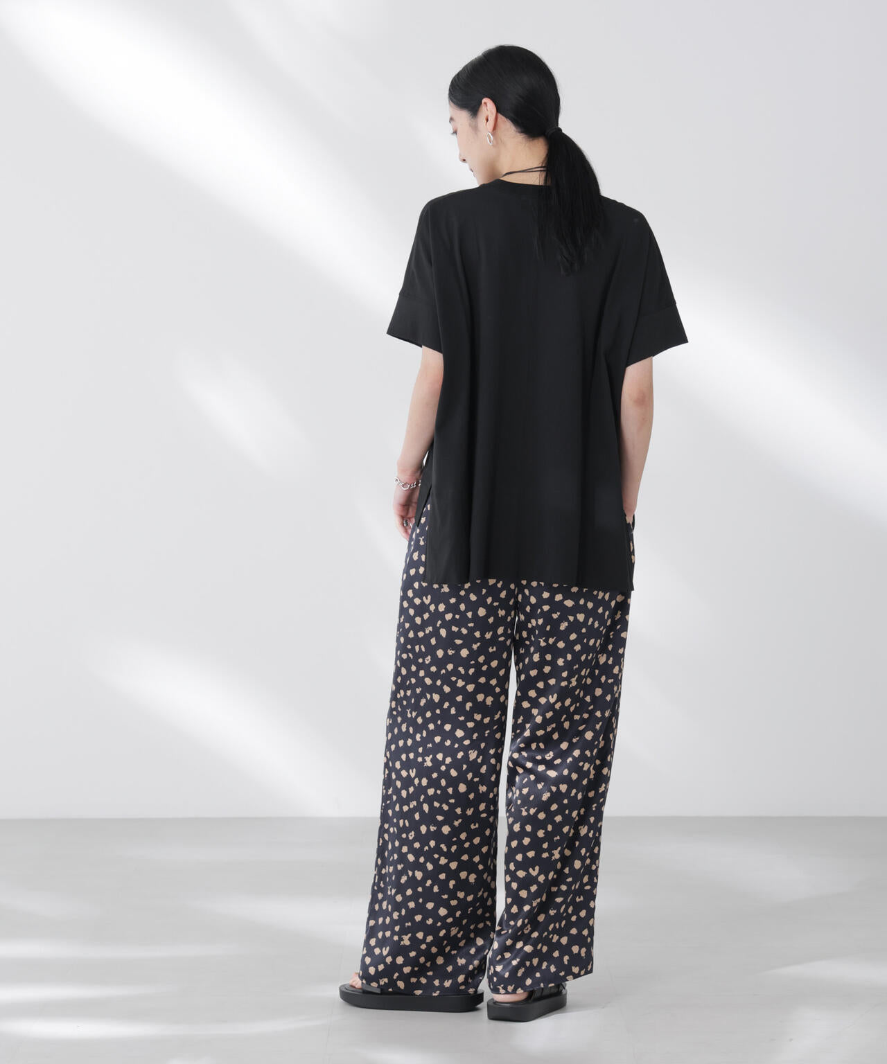 NANOFINE強撚コットンワイドTシャツ