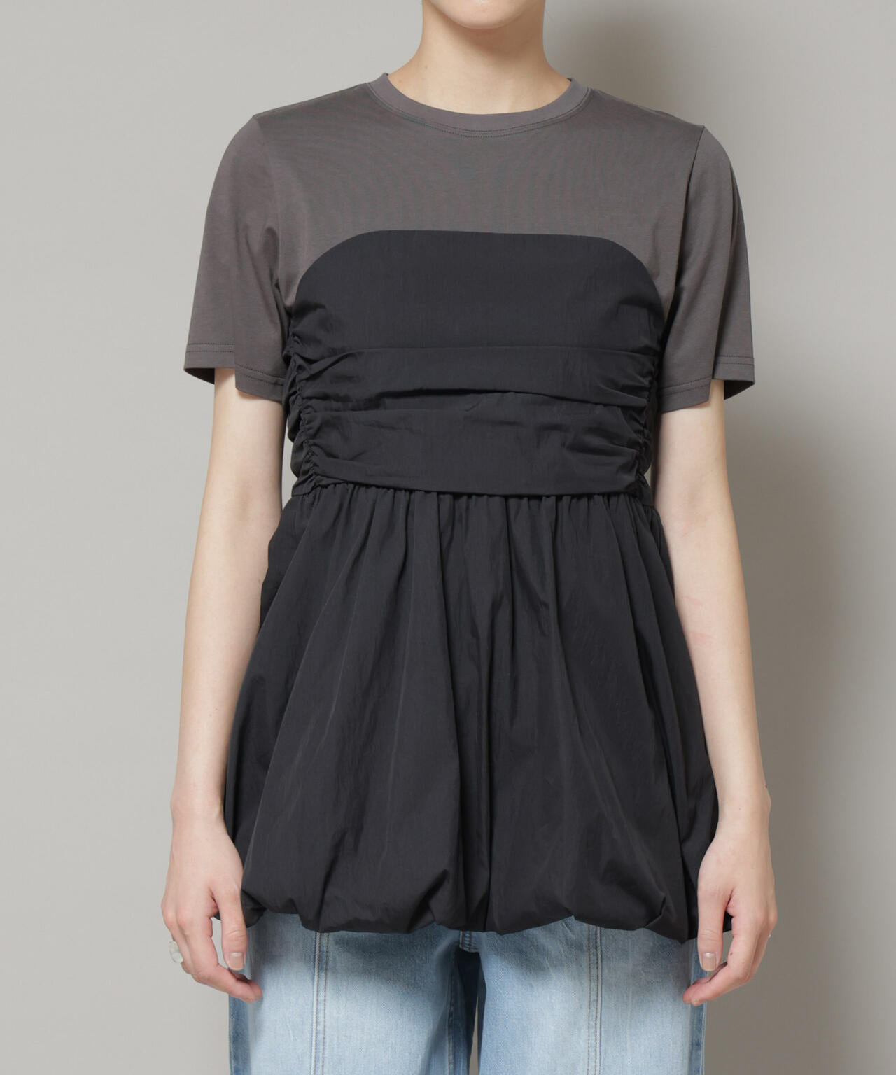 バルーンビスチェドッキングトップス | NANO universe（ナノ