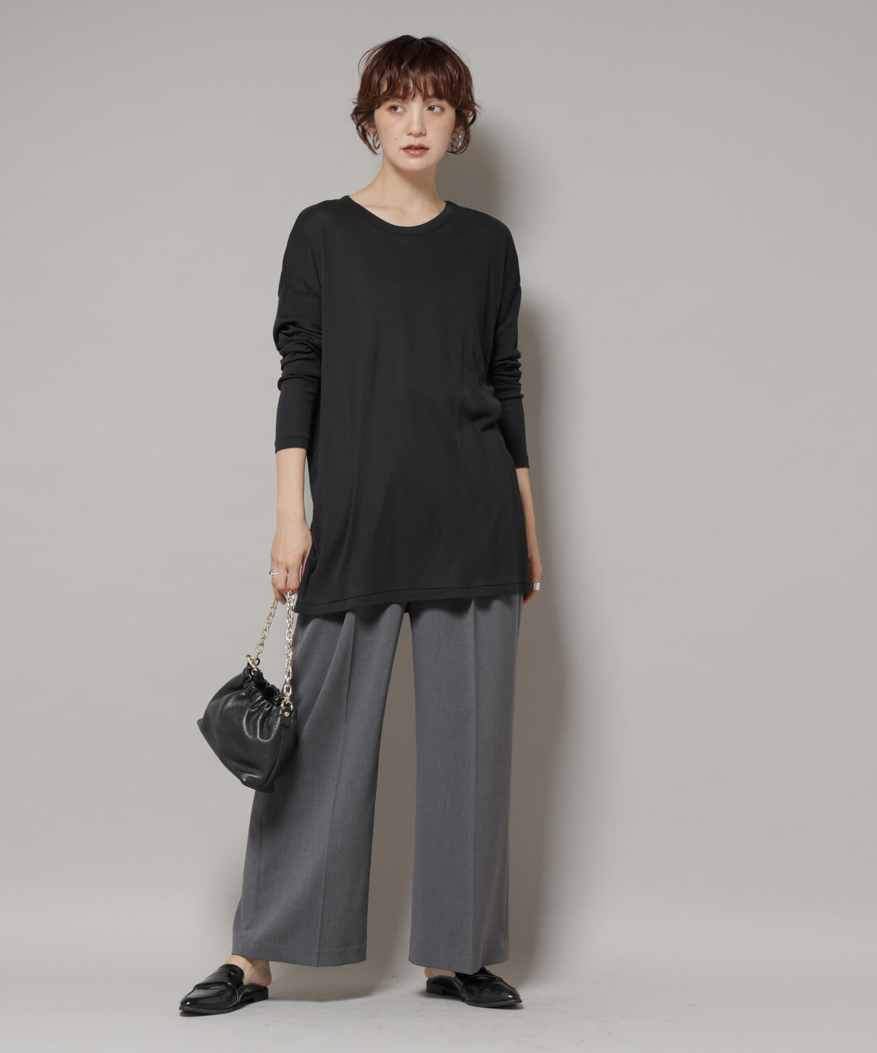 ドライウェザーストレッチ2タックワイドパンツ(セットアップ可)