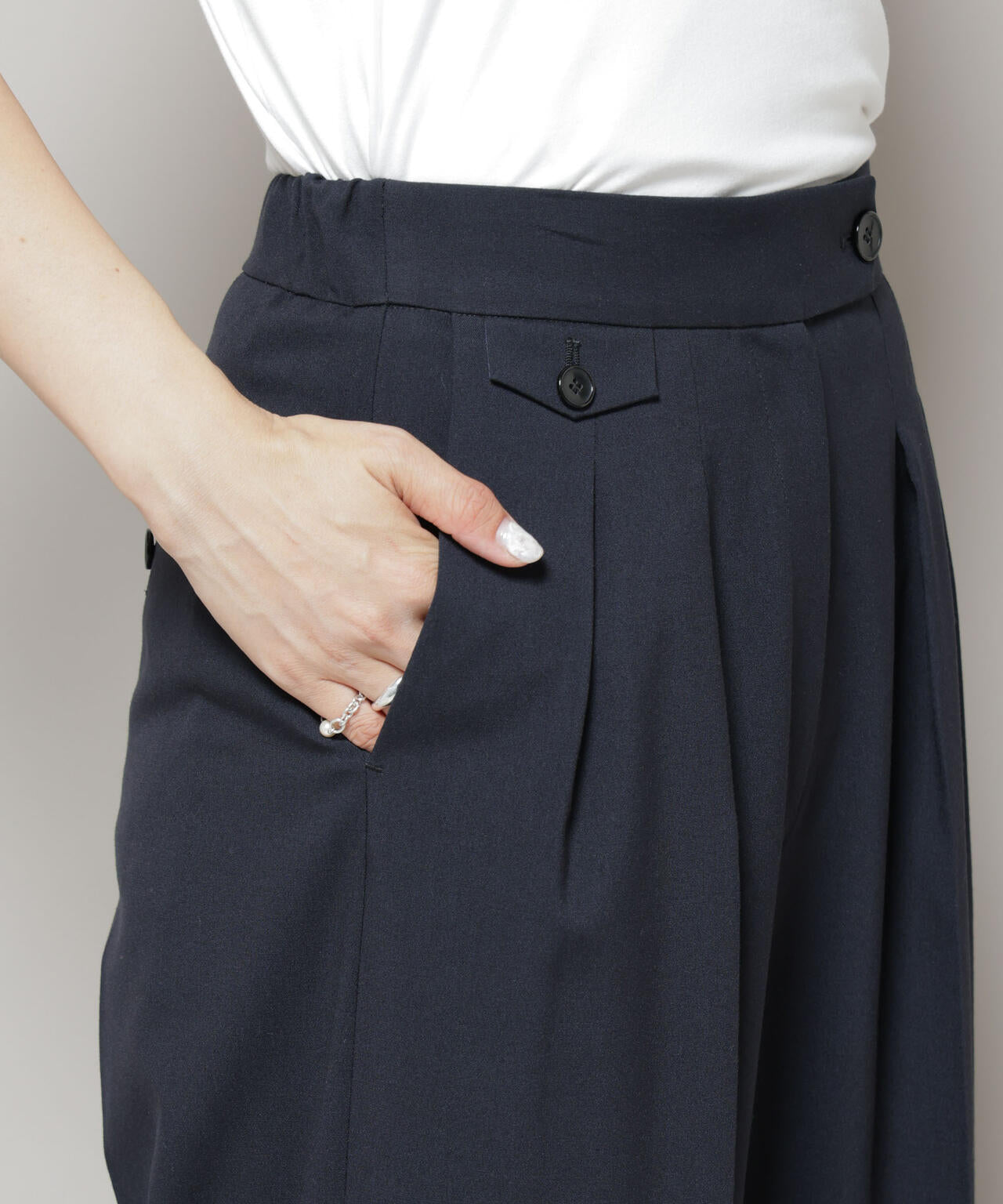 ドライウェザーストレッチ2タックワイドパンツ(セットアップ可)