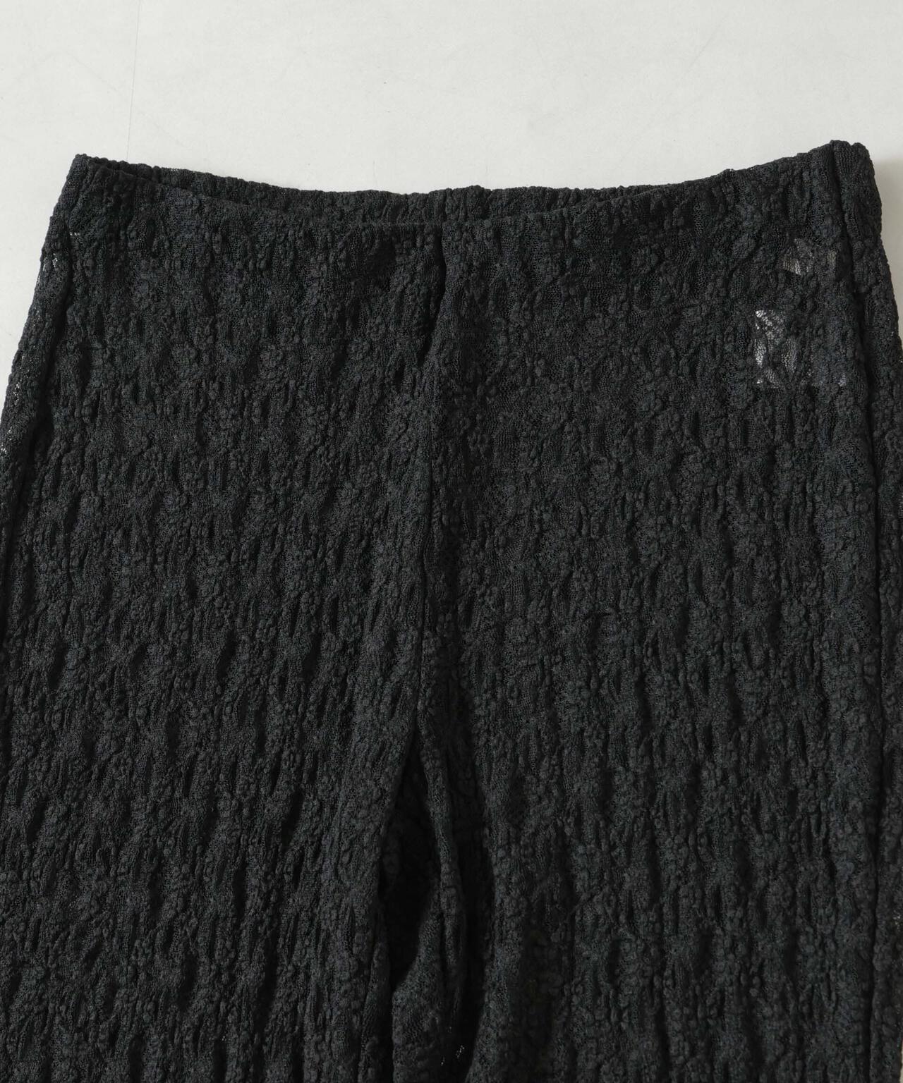 レースフレアレギンスパンツ