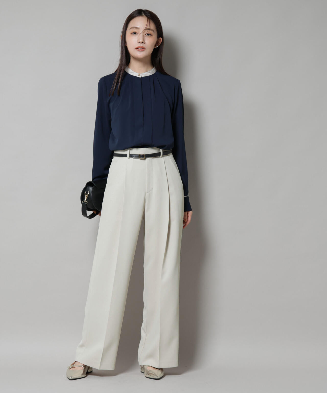 ツイルワイドスラックス