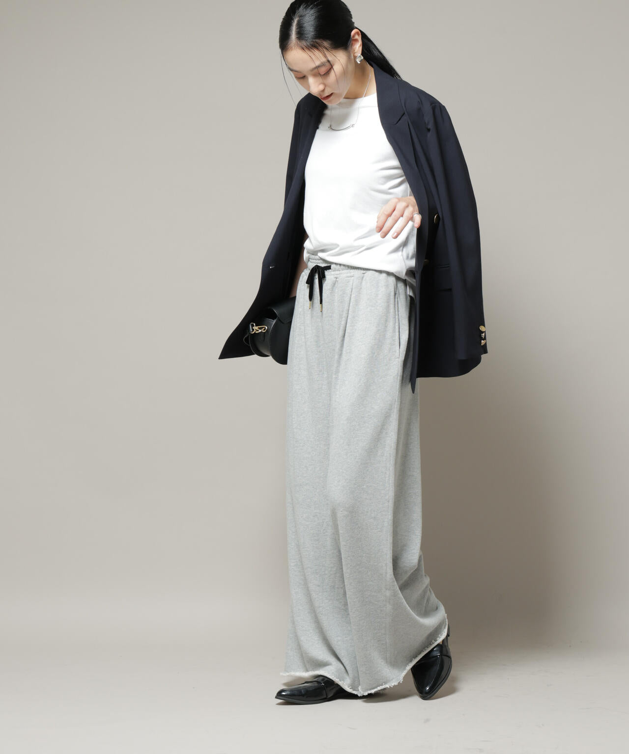 ボリュームワイドスウェットパンツ | NANO universe（ナノ・ユニバース