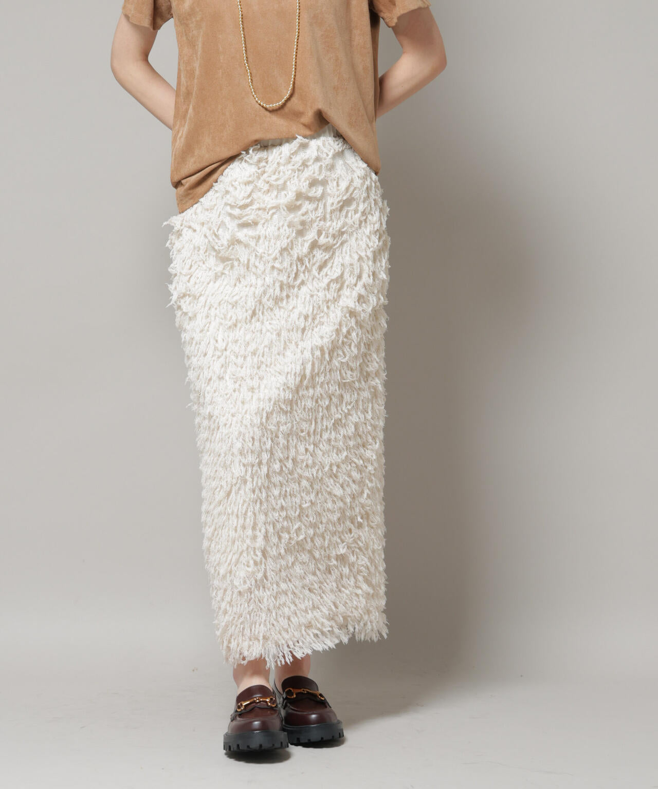 ナノユニバース（NANO universe）/フリンジタイトスカート フリンジタイトスカート | NANO universe（ナノ・ユニバース