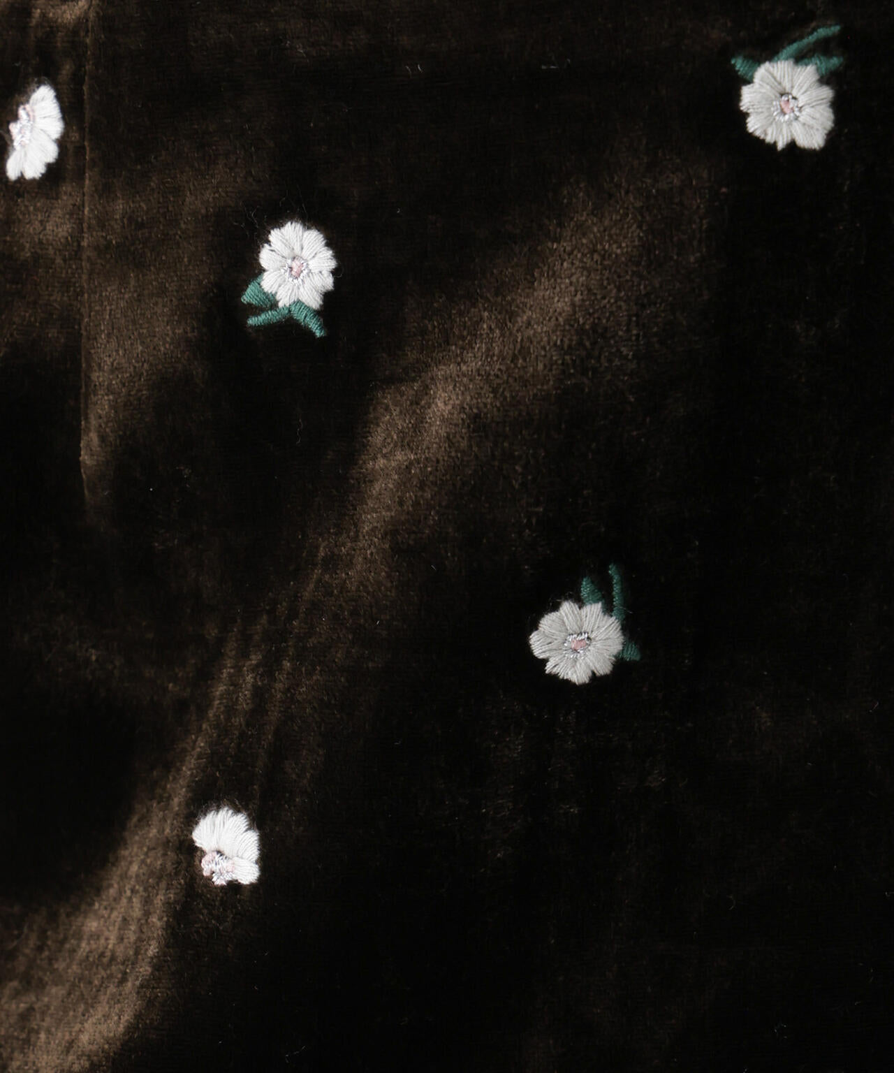 「STEVELOUR」ベロアブルームロングスカート(セットアップ可)