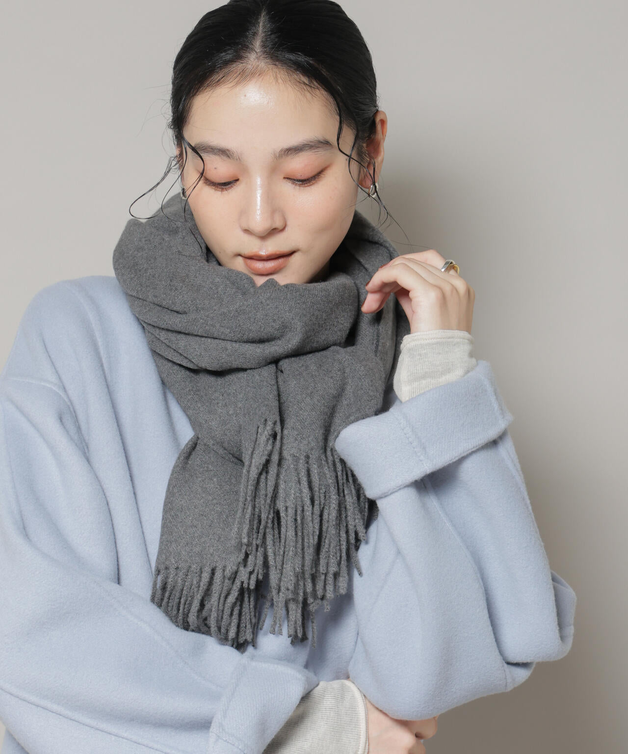 ソフトタッチストール | NANO universe（ナノ・ユニバース） ｜【公式