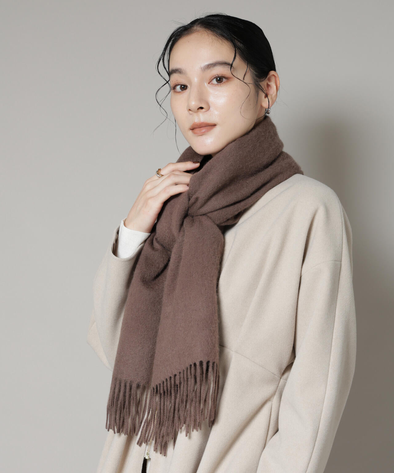 ナノユニバース　カシミヤストール カシミヤストール | NANO universe（ナノ・ユニバース