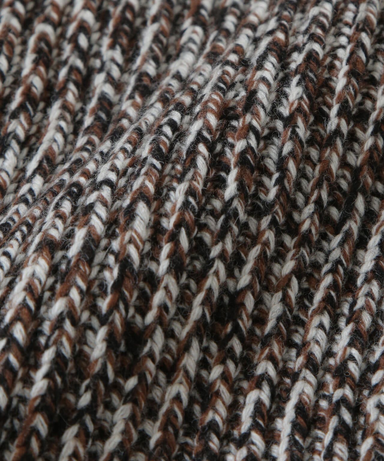 ミックスカラーニットストール