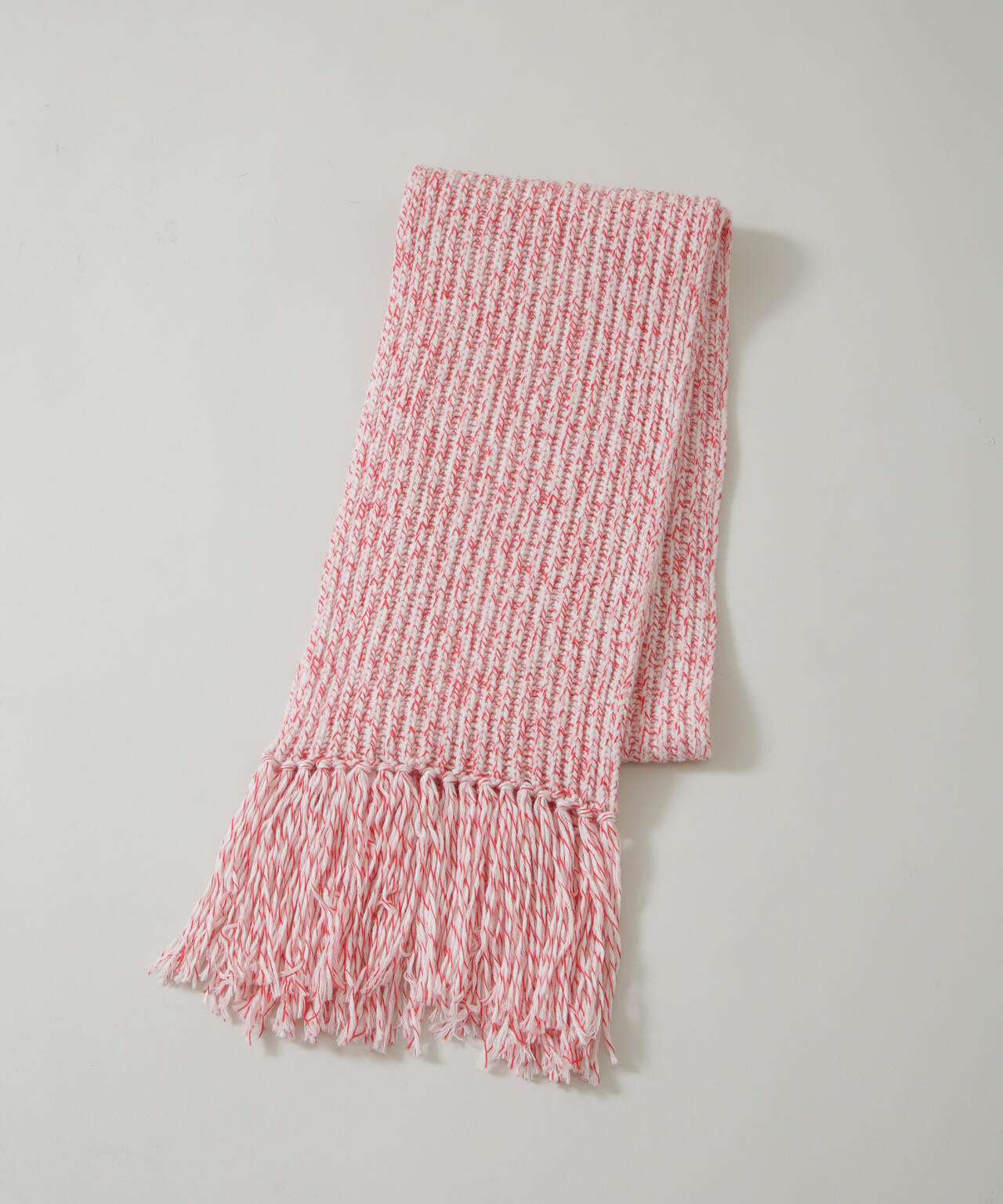 ミックスカラーニットストール