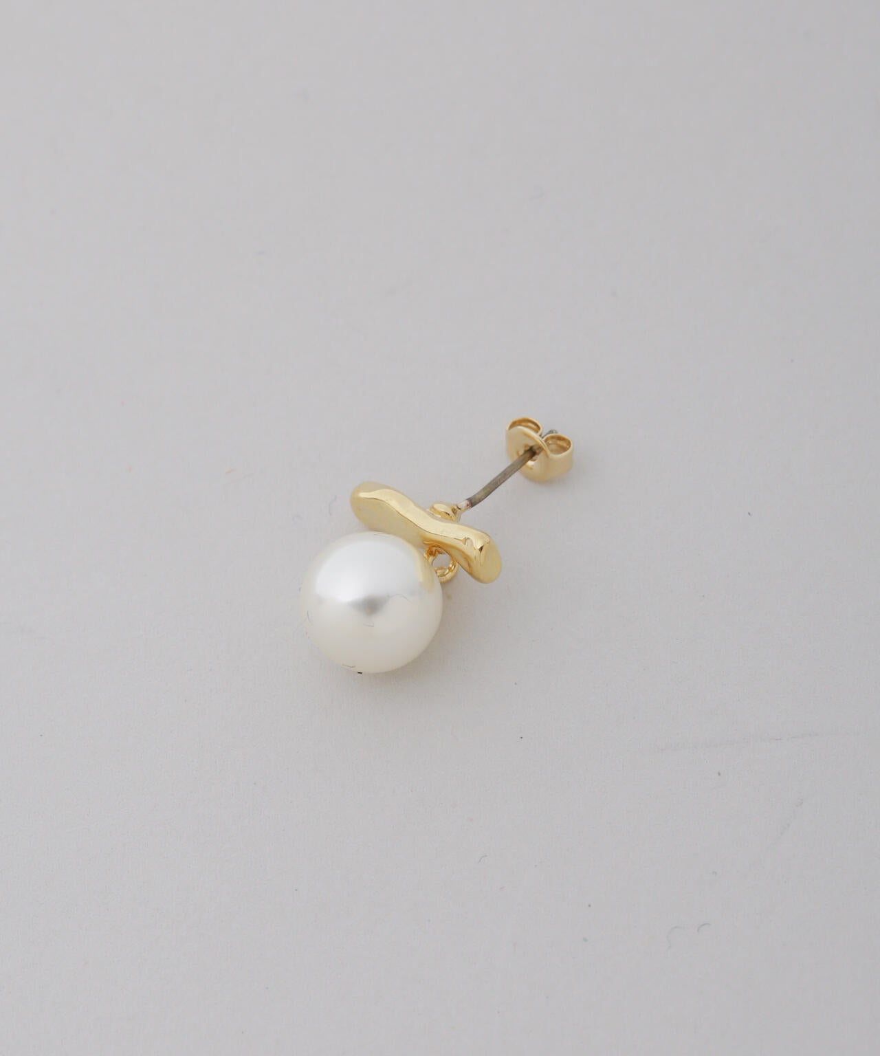 バー&イミテーションパールピアス