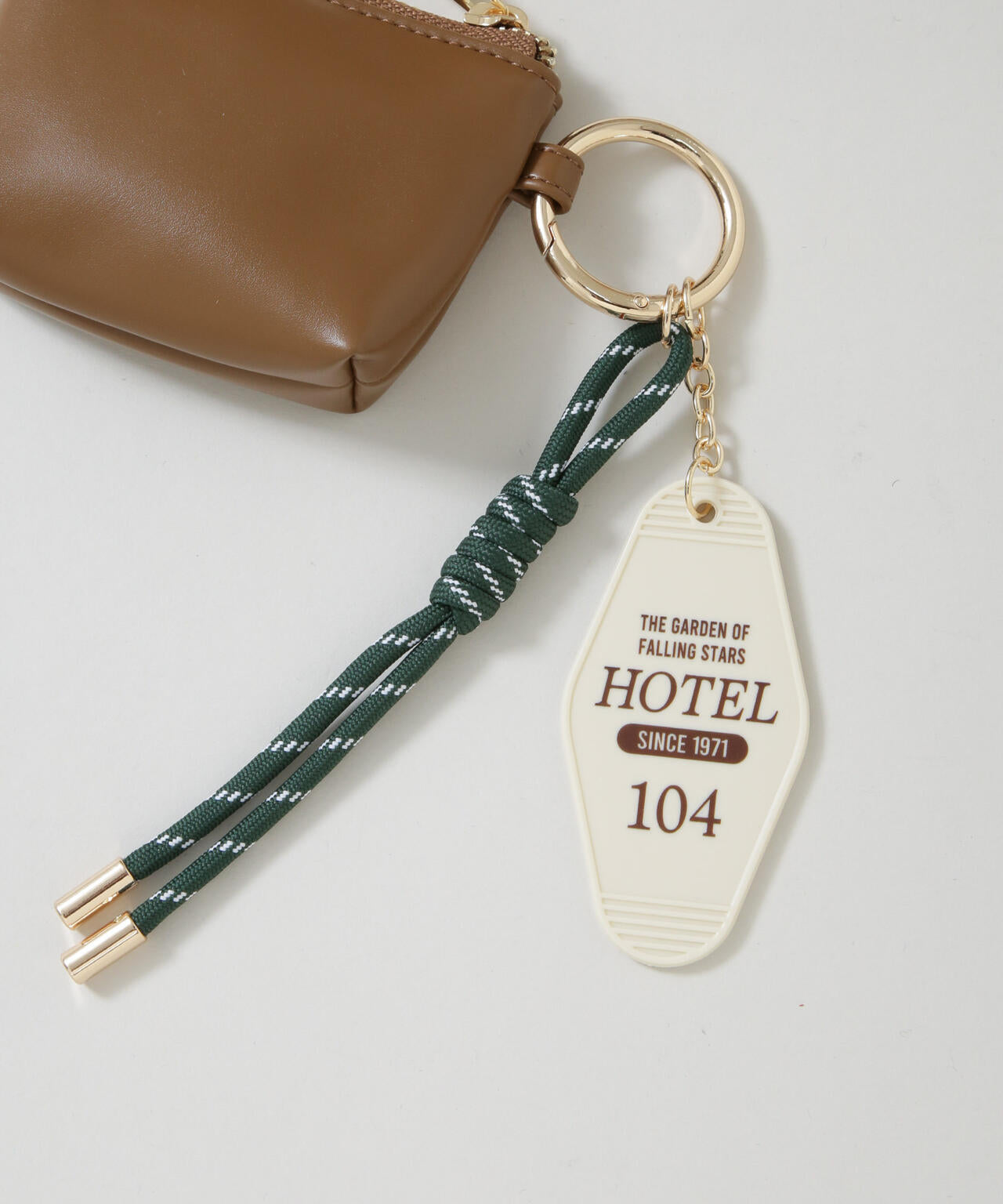 ミニポーチ＆モーテルタグチャーム