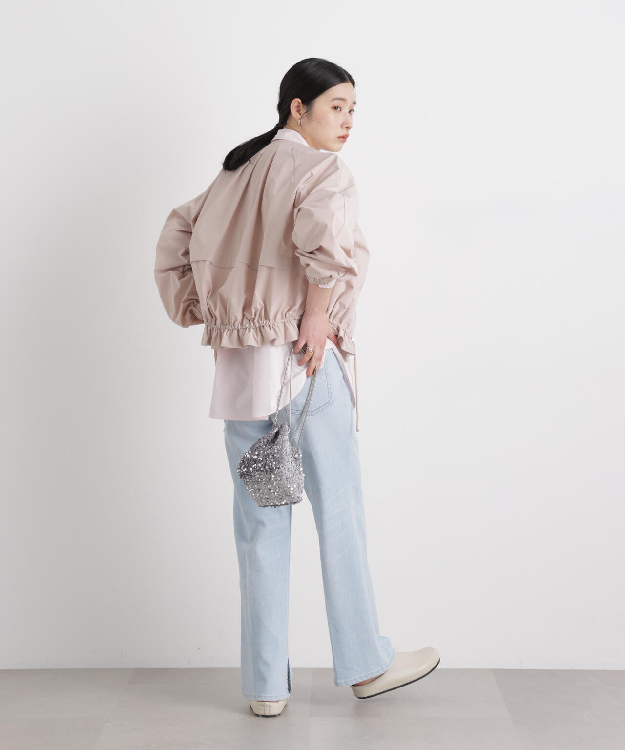 U by SPICK&SPAN ノーカラードロストブルゾン ノーカラードロストブルゾン◇ | ユー バイ スピック＆スパン(U by