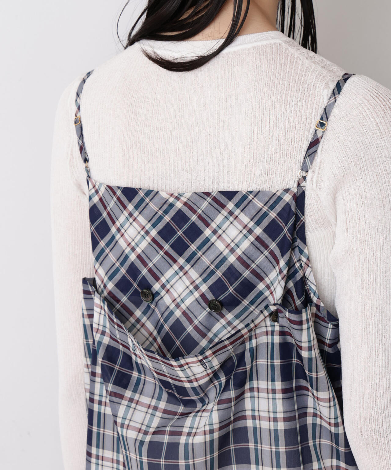 「STEVELOUR」バックオープンキャミワンピース(セットアップ可)