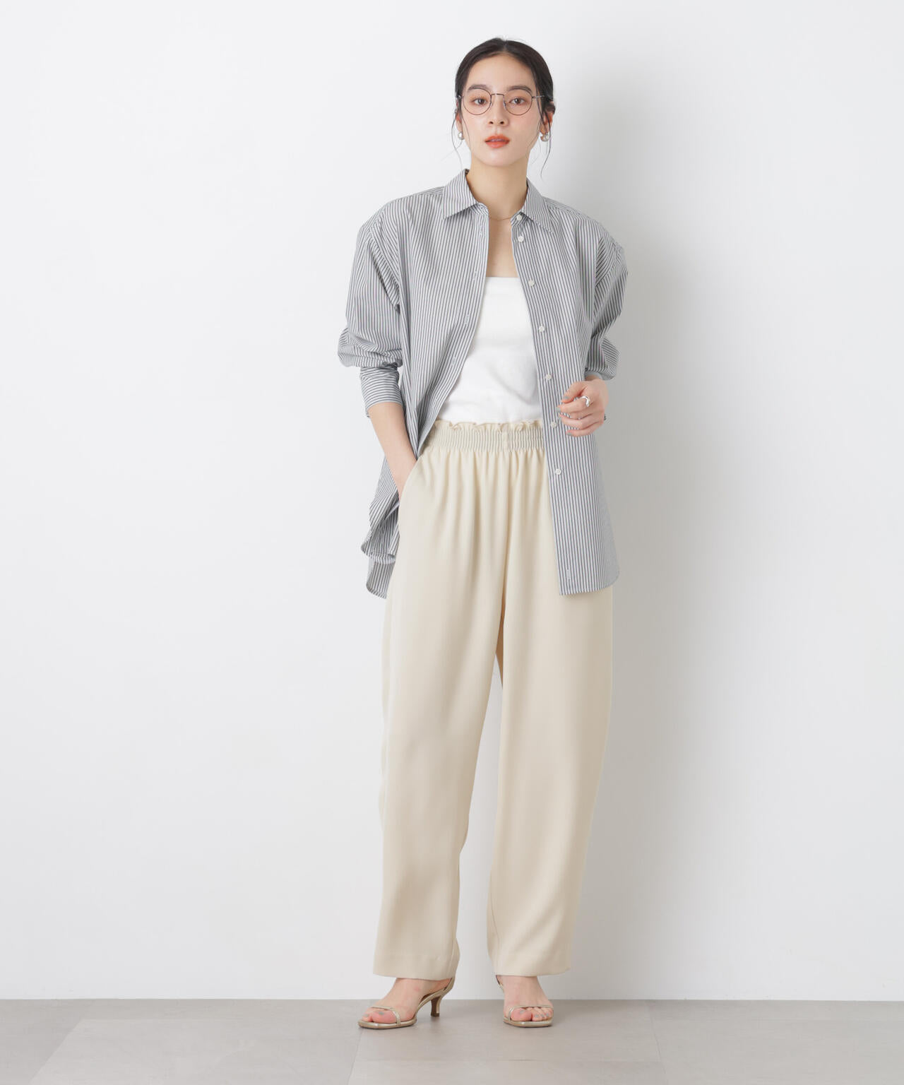 2wayオーバーシャツ