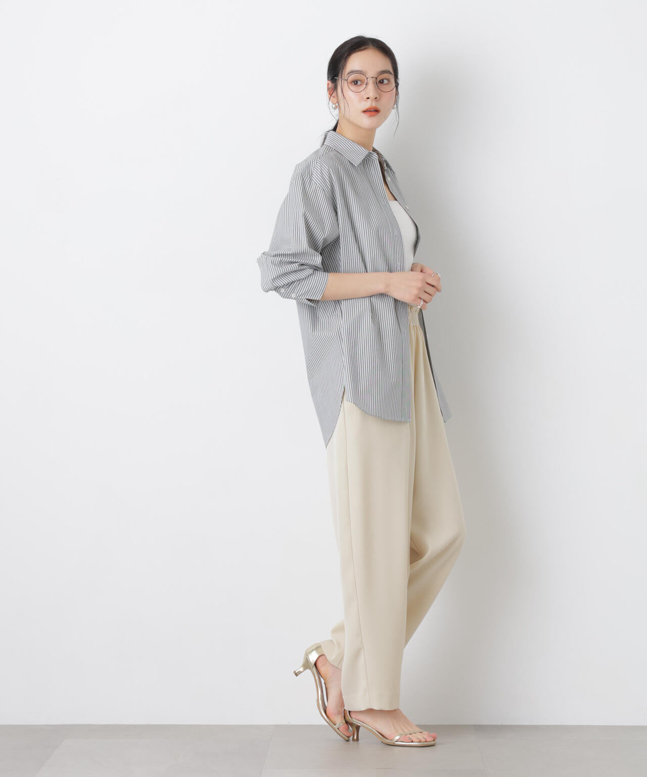 2wayオーバーシャツ