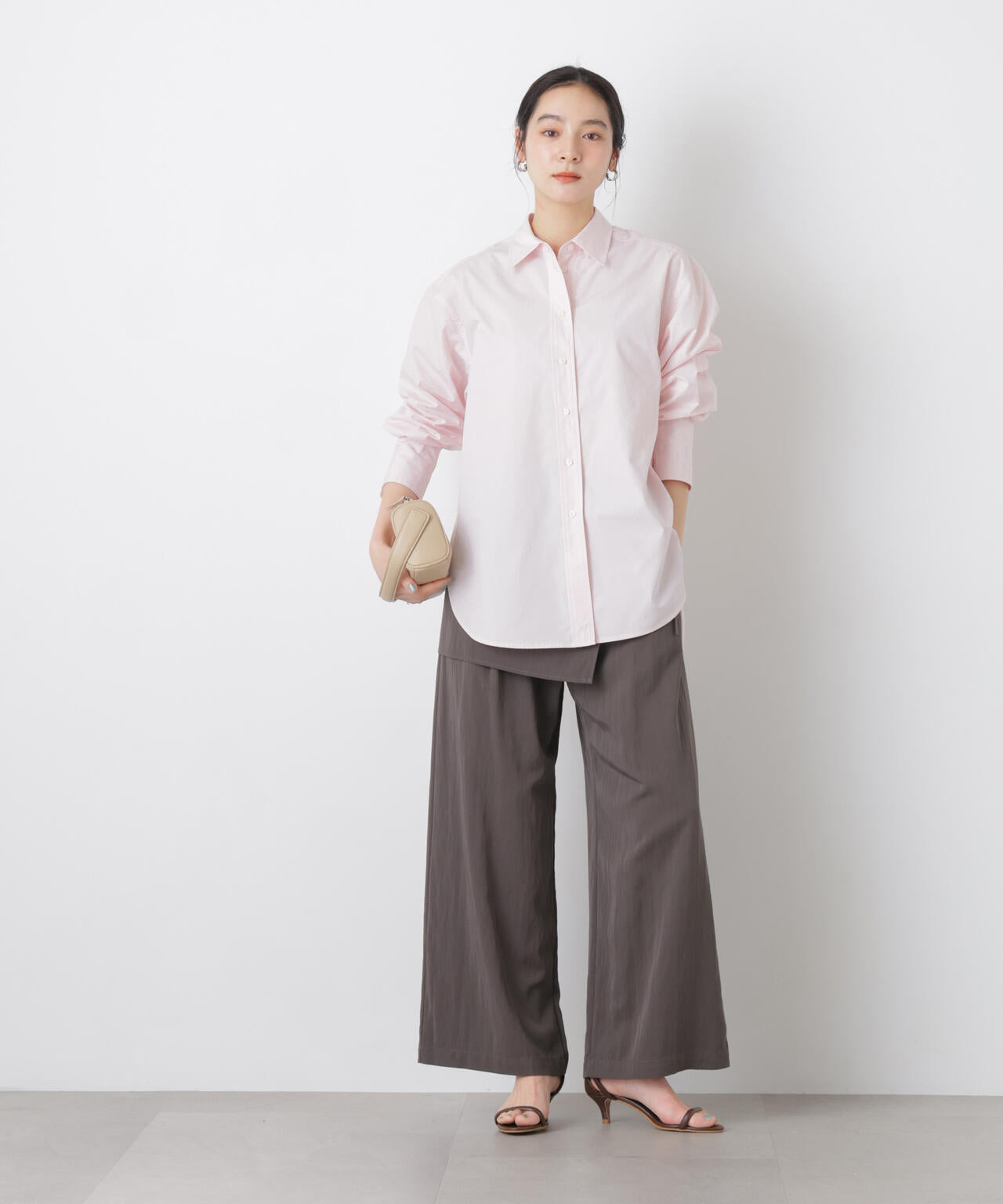 2wayオーバーシャツ