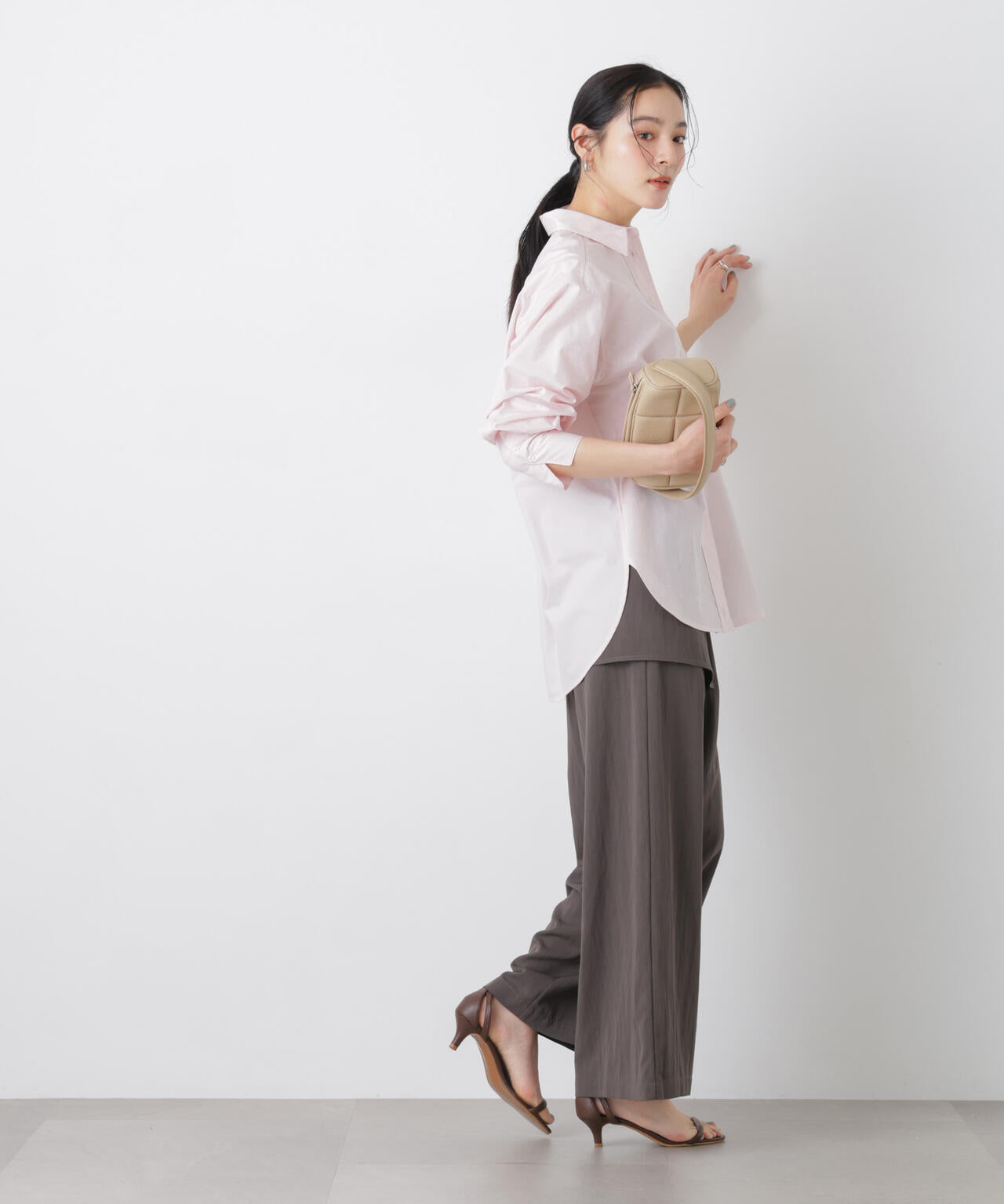 2wayオーバーシャツ