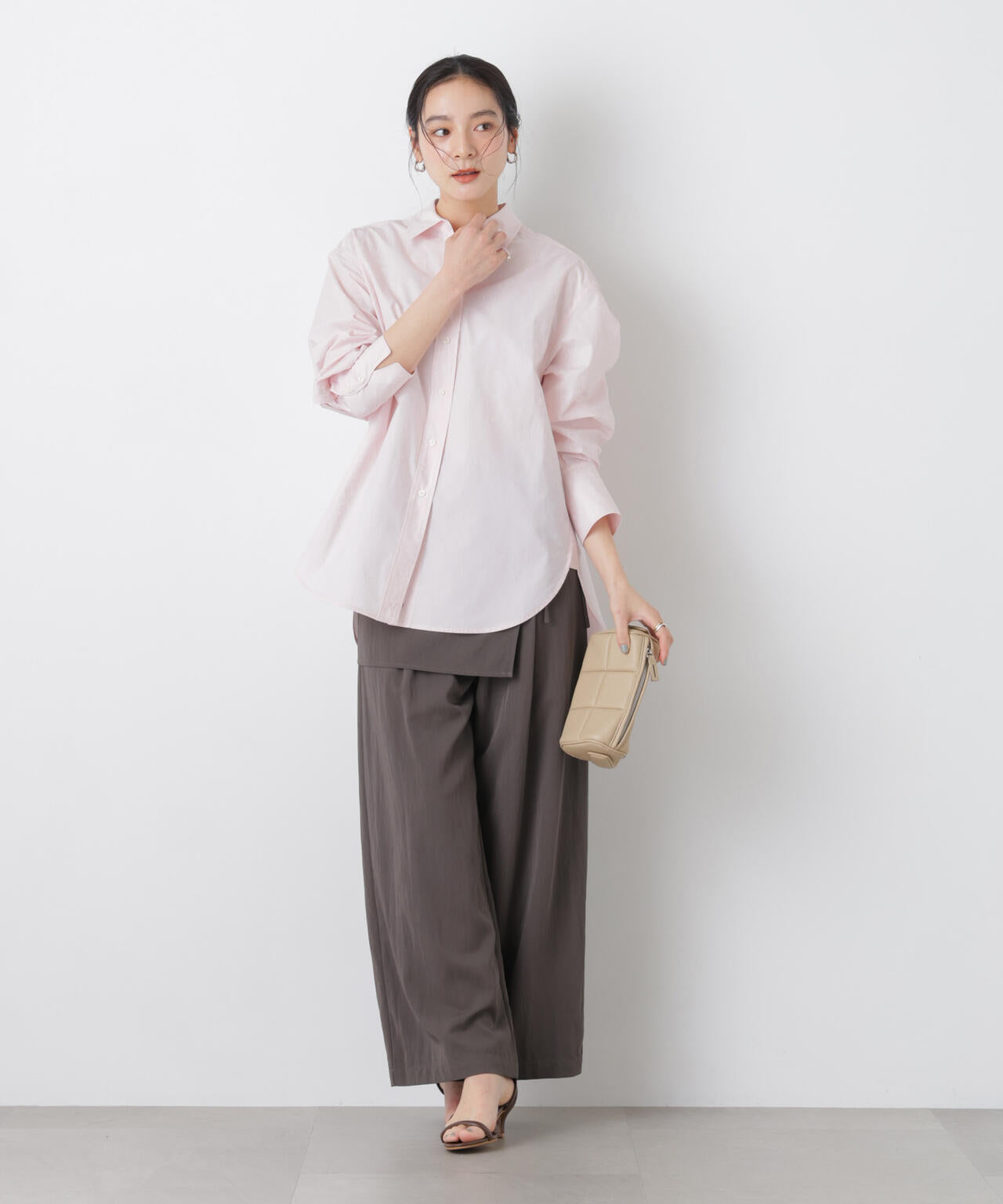 2wayオーバーシャツ