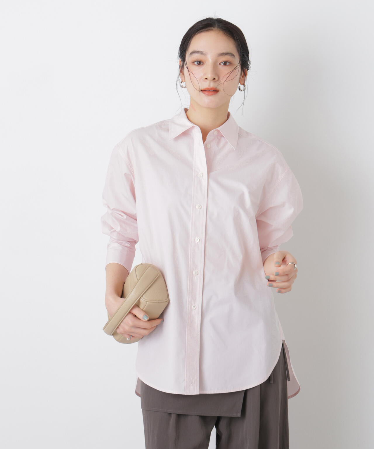 2wayオーバーシャツ