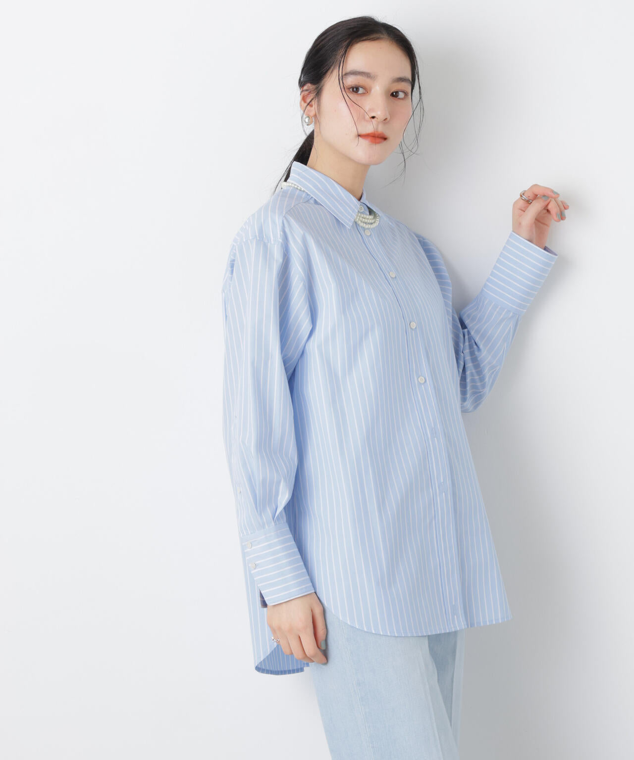 2wayオーバーシャツ