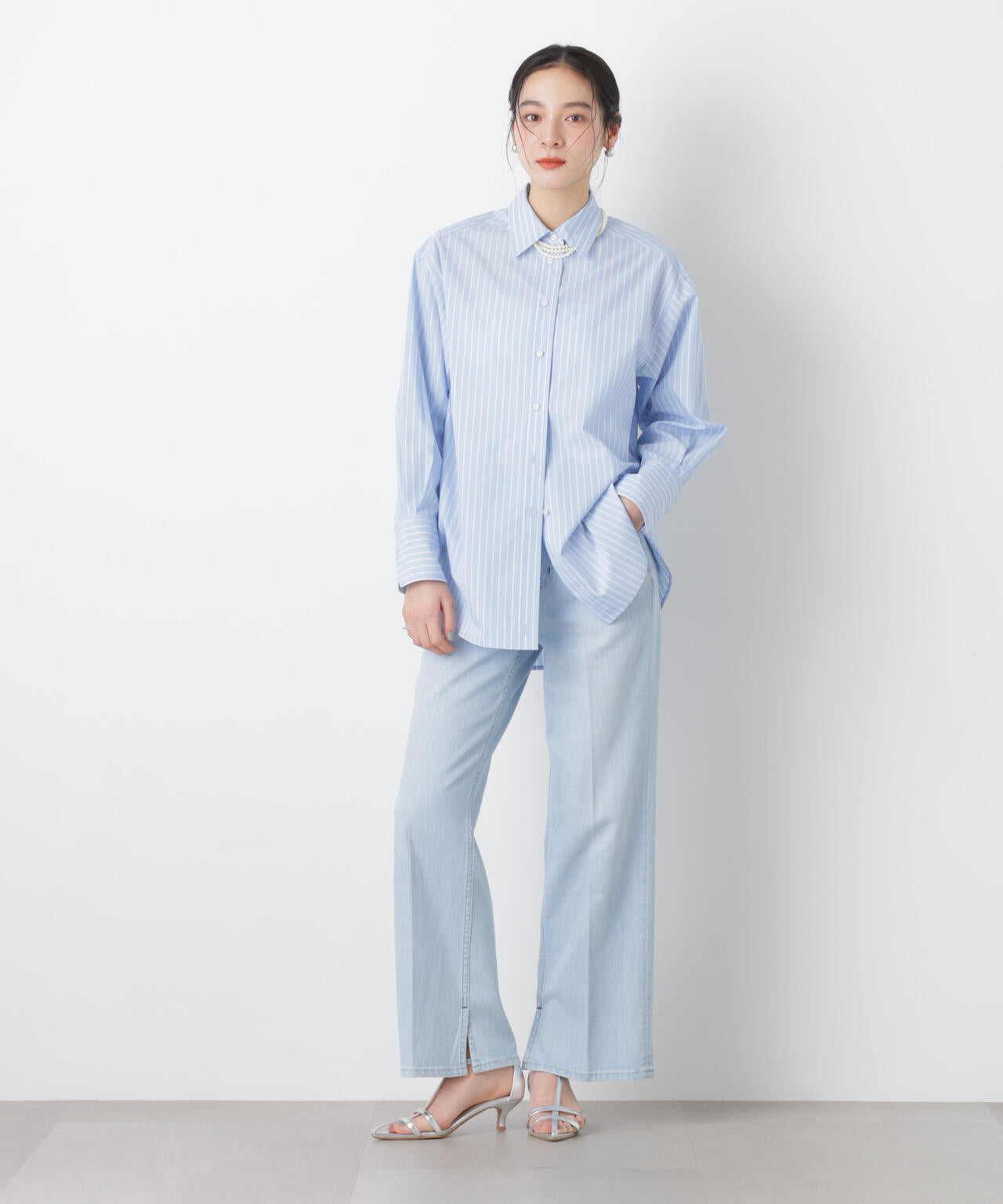 2wayオーバーシャツ