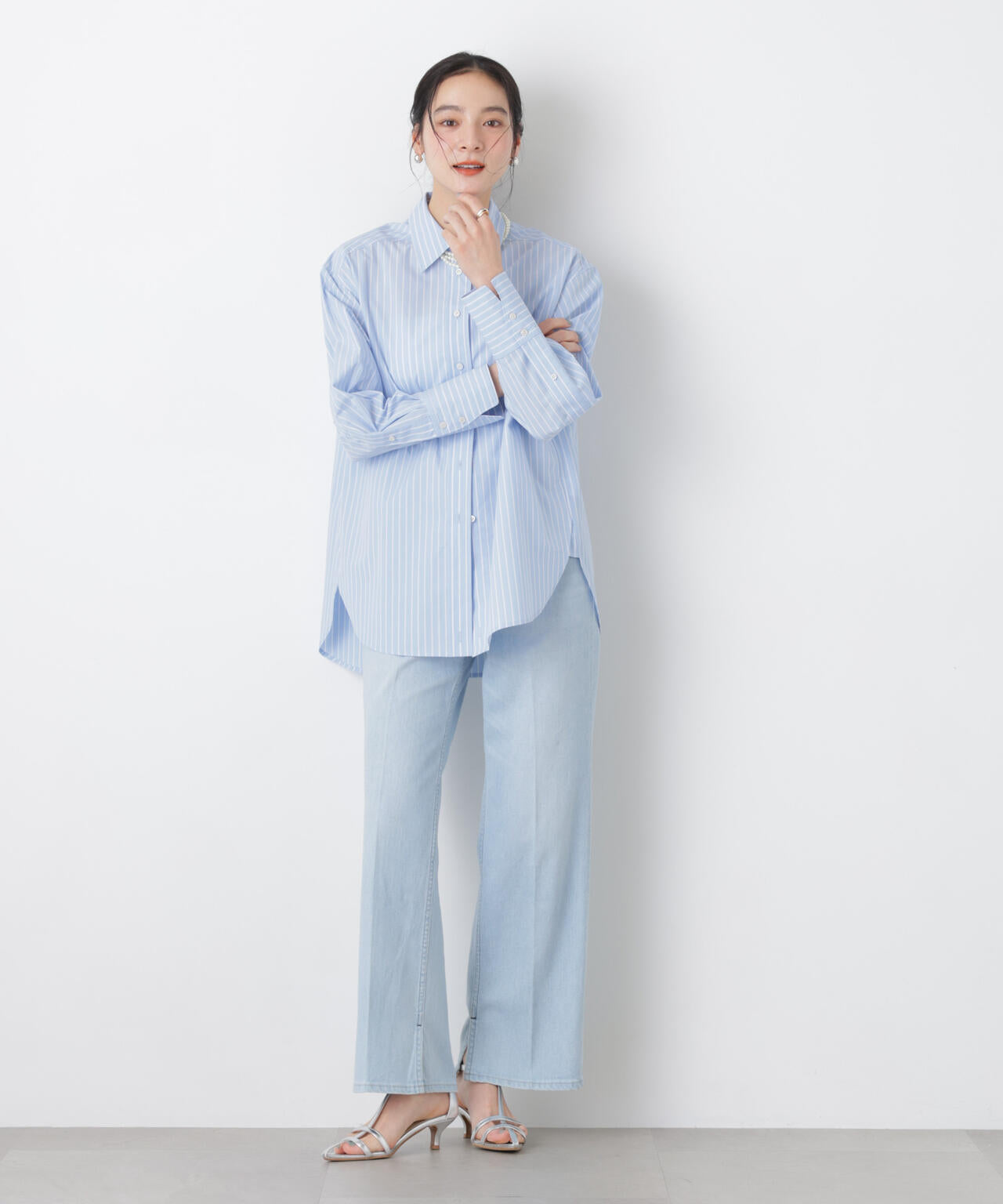 2wayオーバーシャツ