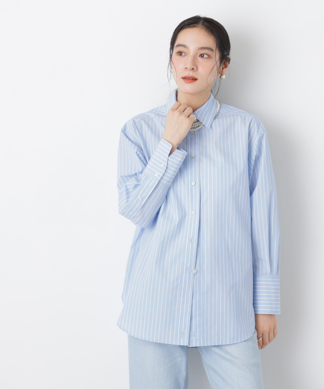 2wayオーバーシャツ