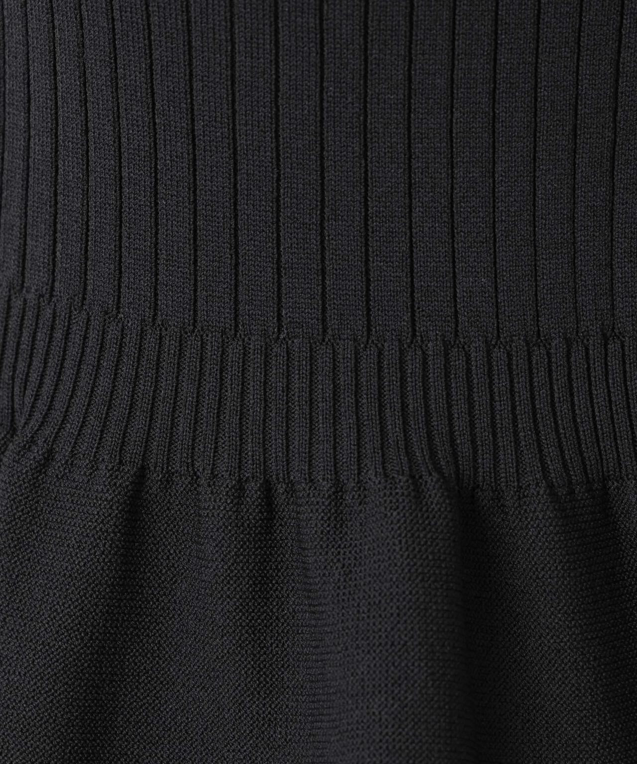 SUMMER VEIL KNIT ペプラムニットカーディガン | NANO universe（ナノ