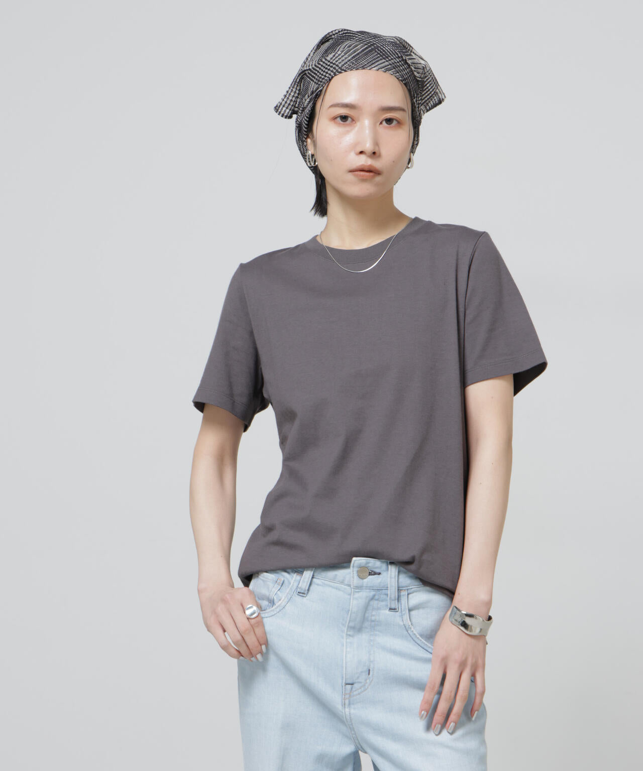 Anti Soaked(R) 汗染み防止クルーネックTシャツ | NANO universe（ナノ