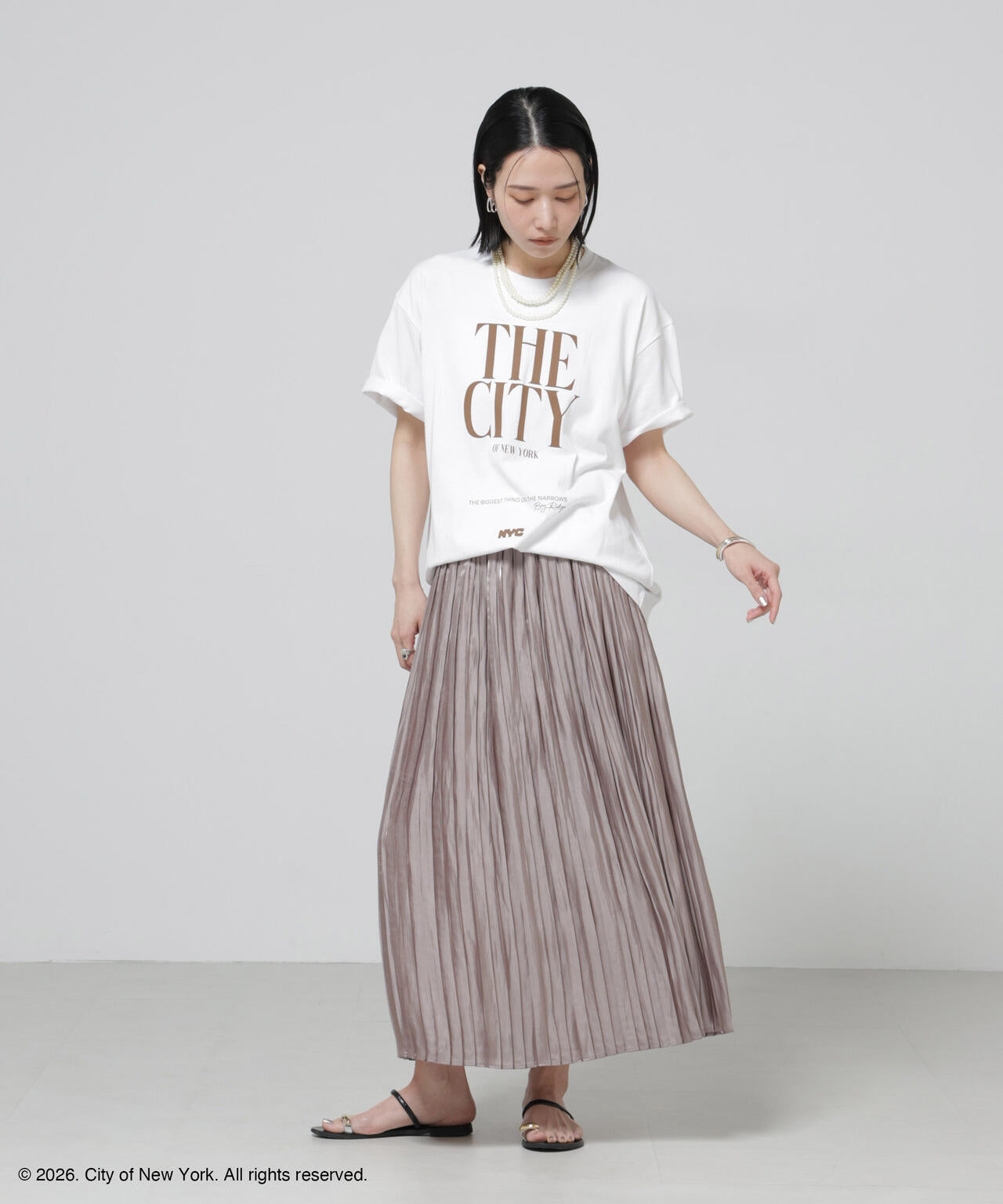 GOOD ROCK SPEED×Anti Soaked(R) 汗染み防止 NYC Tシャツ