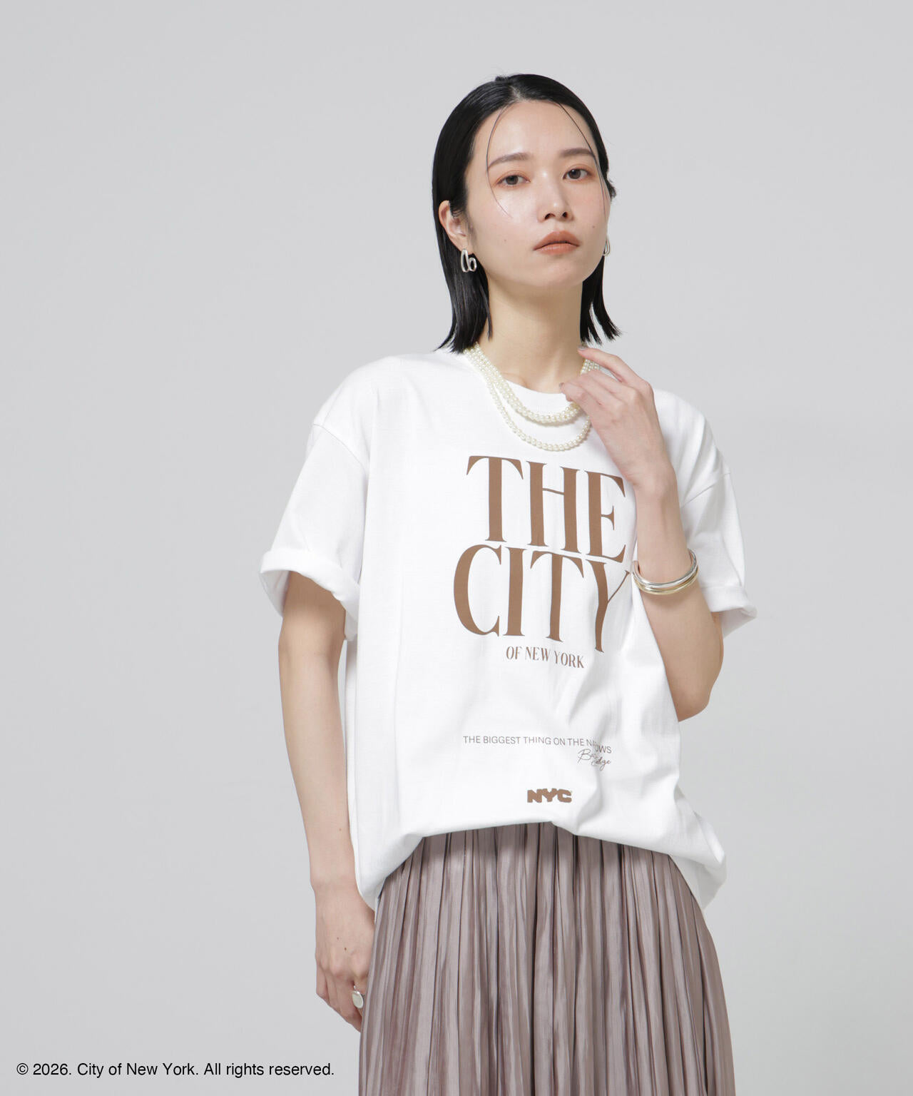 GOOD ROCK SPEED×Anti Soaked(R) 汗染み防止 NYC Tシャツ