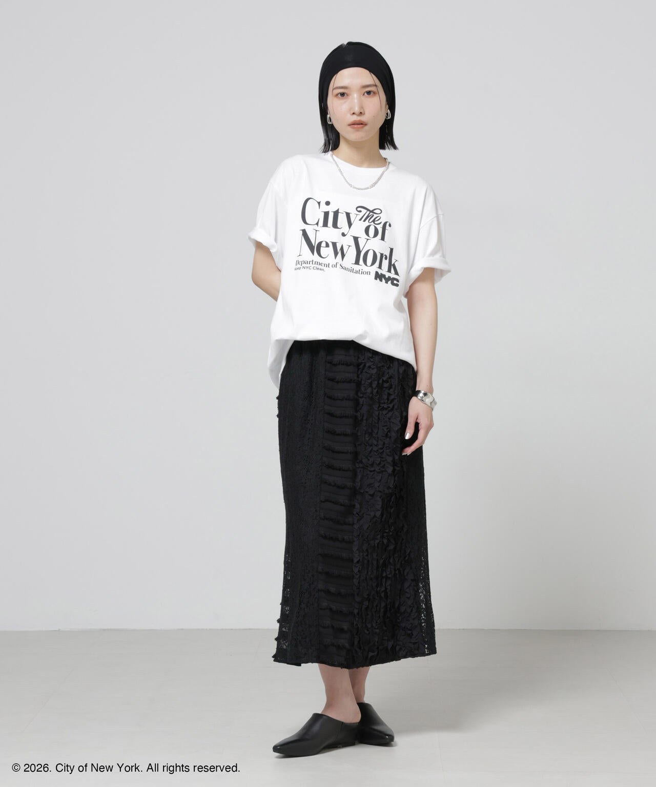 GOOD ROCK SPEED×Anti Soaked(R) 汗染み防止 NYC Tシャツ