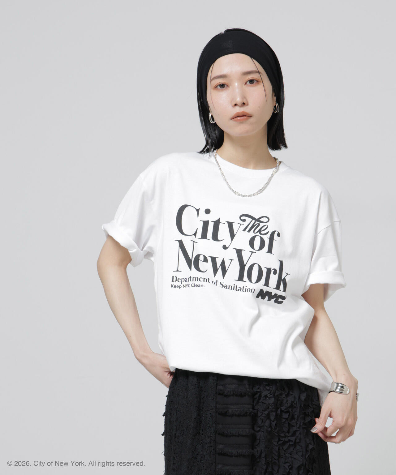 GOOD ROCK SPEED×Anti Soaked(R) 汗染み防止 NYC Tシャツ