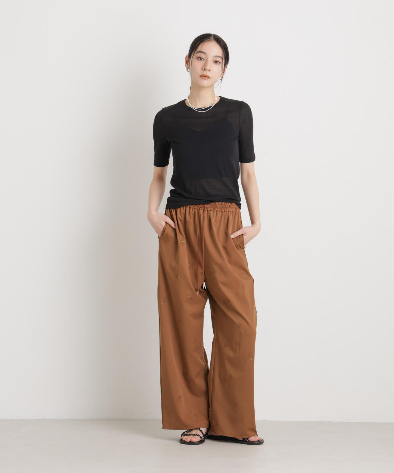 シアーツイストフライスTシャツ