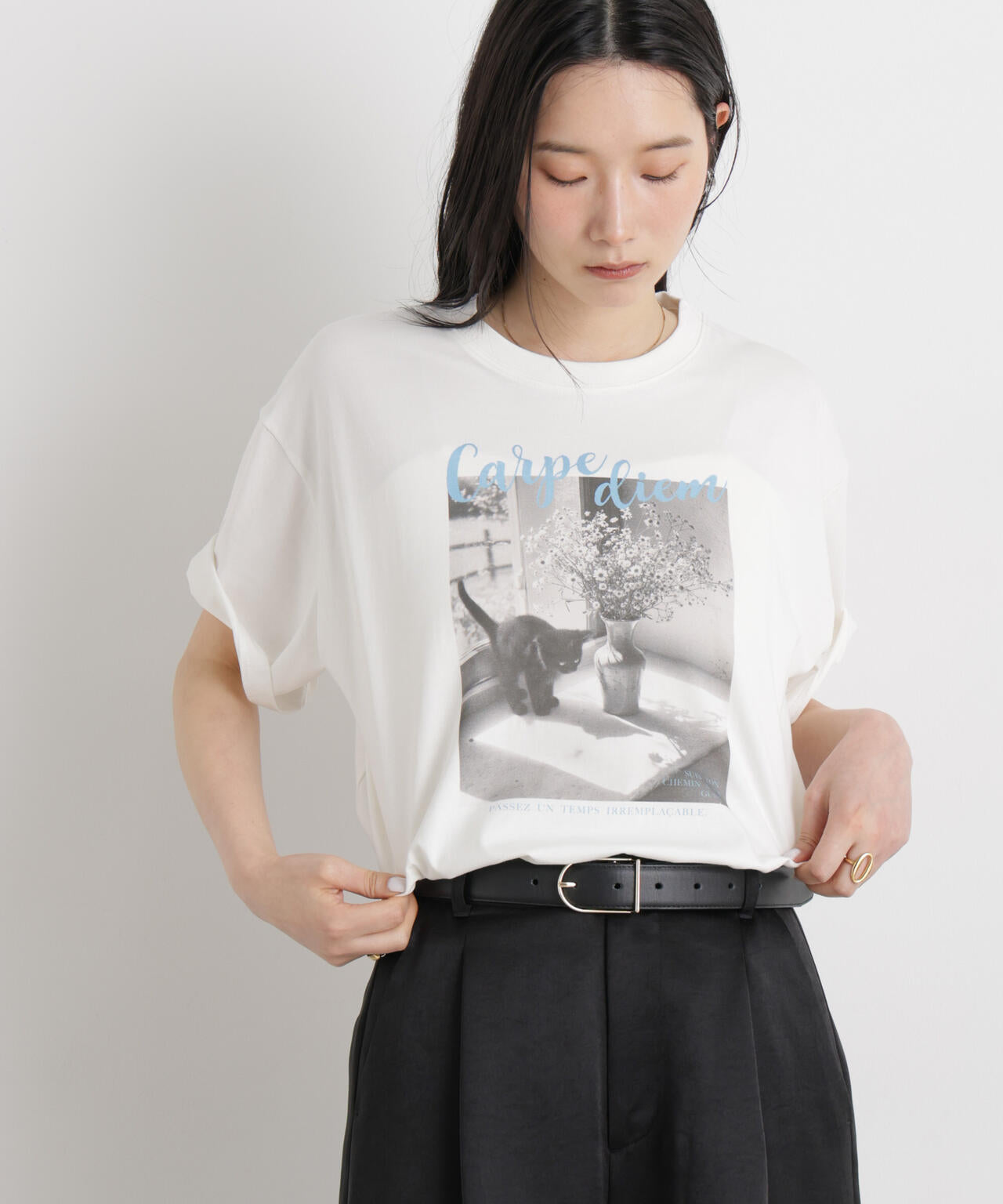 MINERALTEX(TM)フォトプリントTシャツ | NANO universe（ナノ